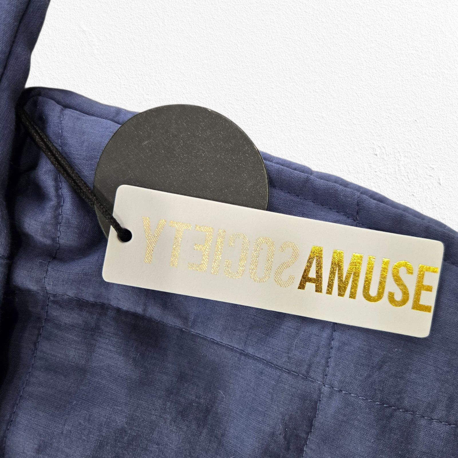 Other Amuse Society Blue Quilted Cotton Jacket Oversized Large/XL Size XL / US 12-14 / IT 48-50 - 6 Thumbnail