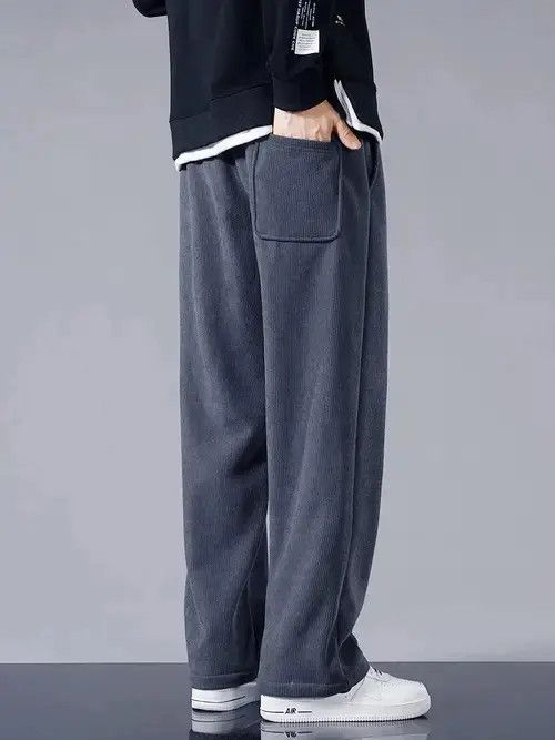 Jean Masuda x moto Dari Grey Color Casual Curduroy Sweatpant Size US 30 / EU 46 - 3 Thumbnail
