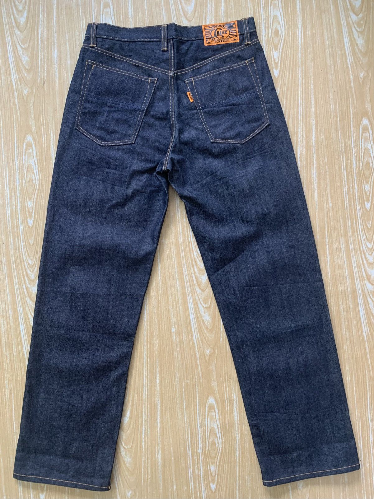 Japanese Brand 🔥 Rare.. Calee Selvedge Hard Denim Jeans Pants Size US 33 - 6 Thumbnail