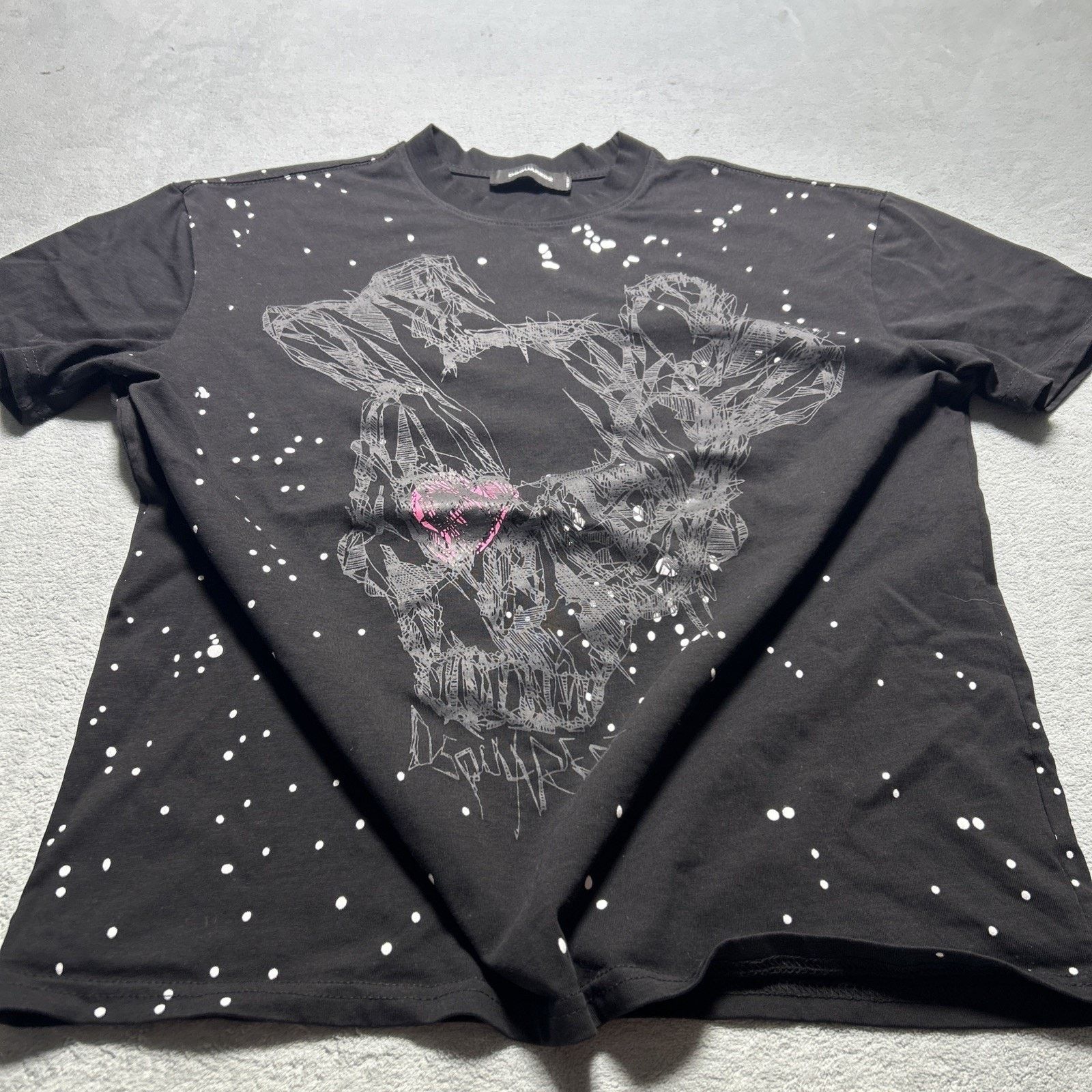 Dsquared2 Dsquared2 Skull Bunny Ears Shirt US Medium Made in Italy XL Size US M / EU 48-50 / 2 - 1 Thumbnail
