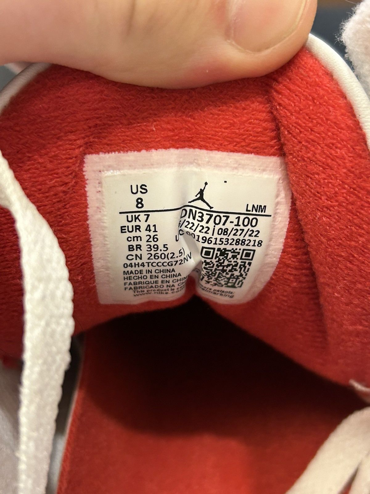 Jordan Brand Jordan 3 Retro ‘White Cement’ Size US 8 / EU 41 - 5 Thumbnail