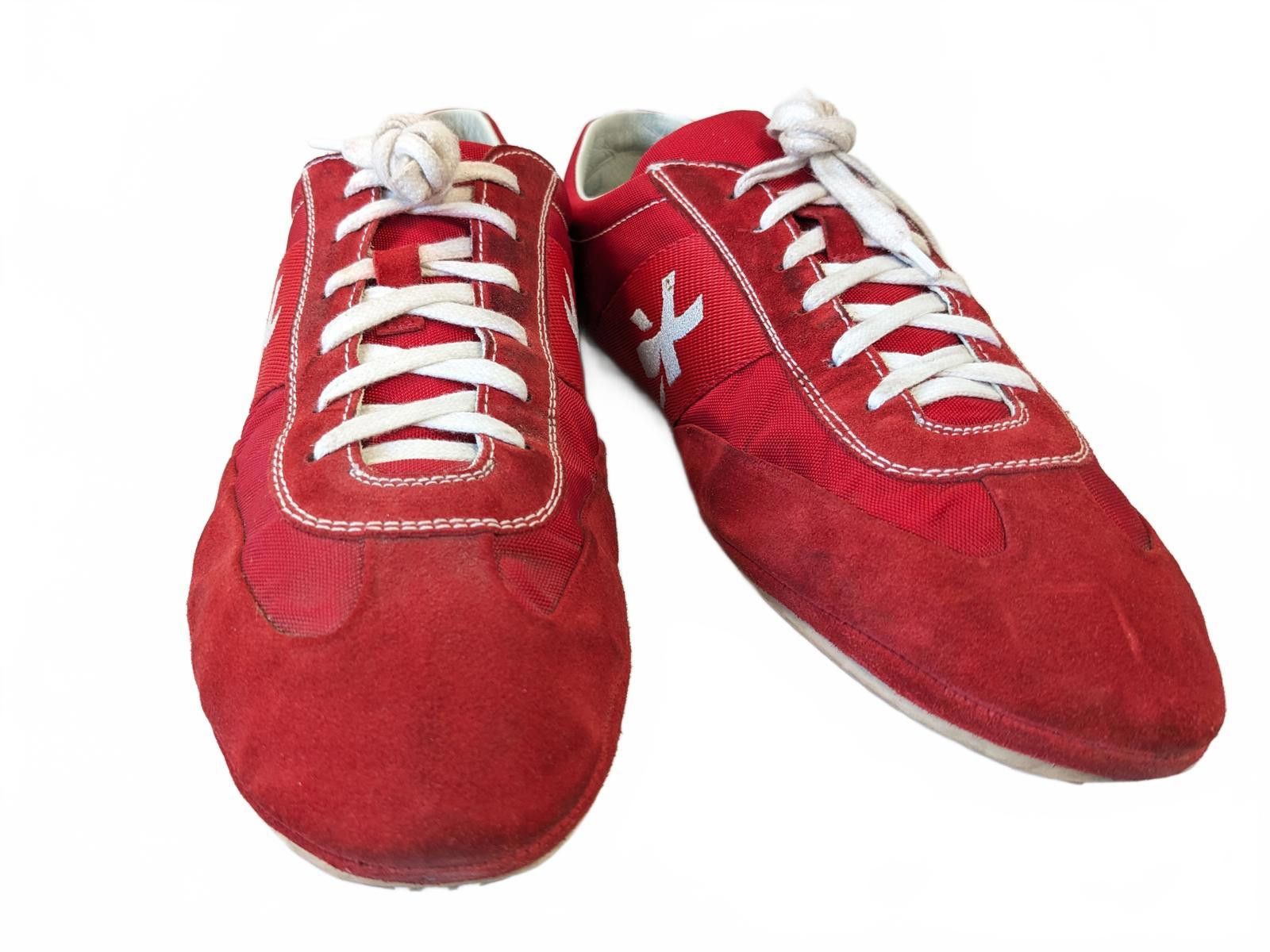 Premiata Premiata Italy Men Sneaker Driving Shoes Blood Red Suede 11 Size US 11 / EU 44 - 4 Thumbnail
