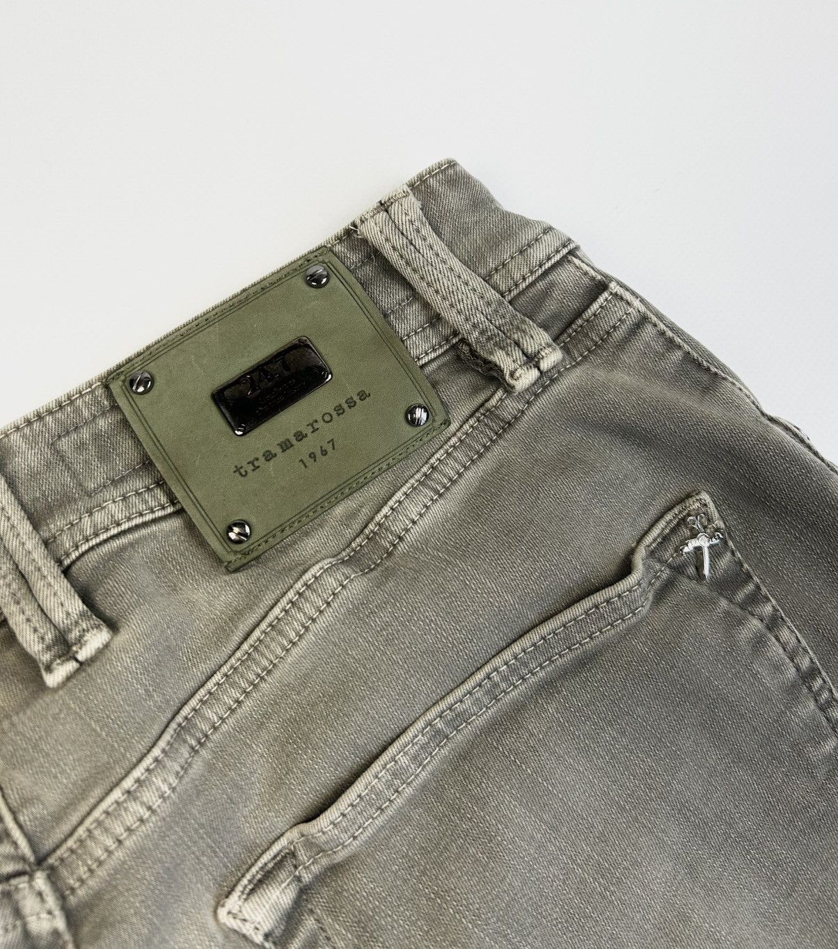 Other Rare Sartoria Tramarossa Jeans 1967 Luxury Men's Denim Pants Size US 32 / EU 48 - 7 Thumbnail