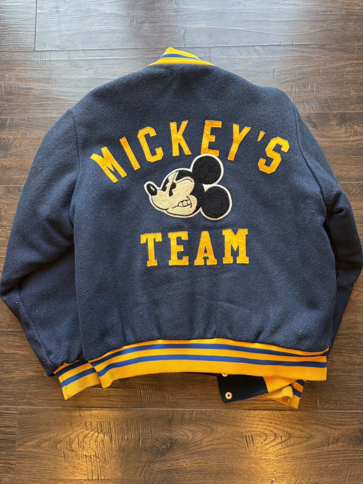 Mickey Mouse Men’s Vintage Mickey Mouse Varsity Size US M / EU 48-50 / 2 - 1 Thumbnail