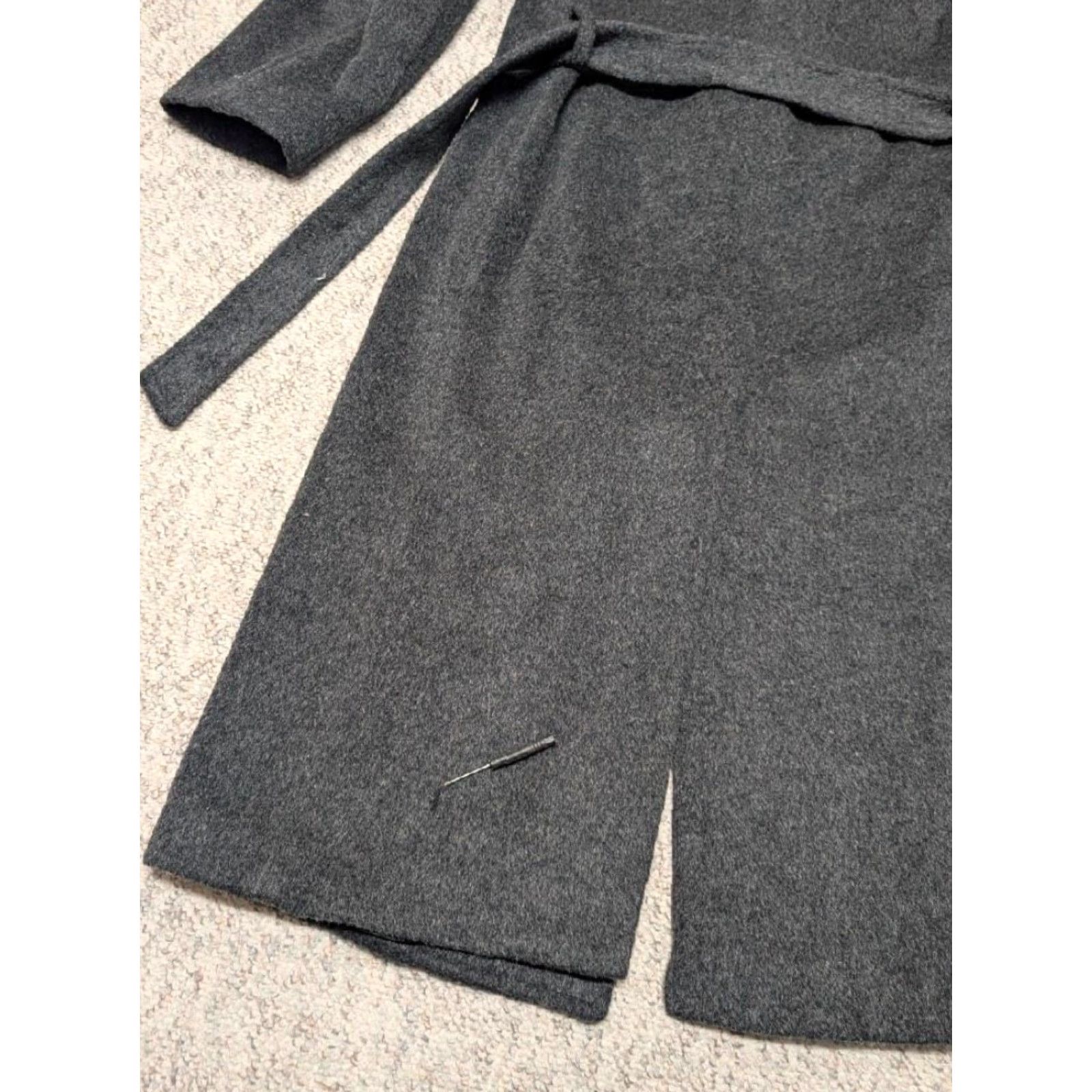 Doublet VINTAGE American Male overcoat Wool belted Double Breasted long coat Men XS Black Size US S / EU 44-46 / 1 - 4 Thumbnail