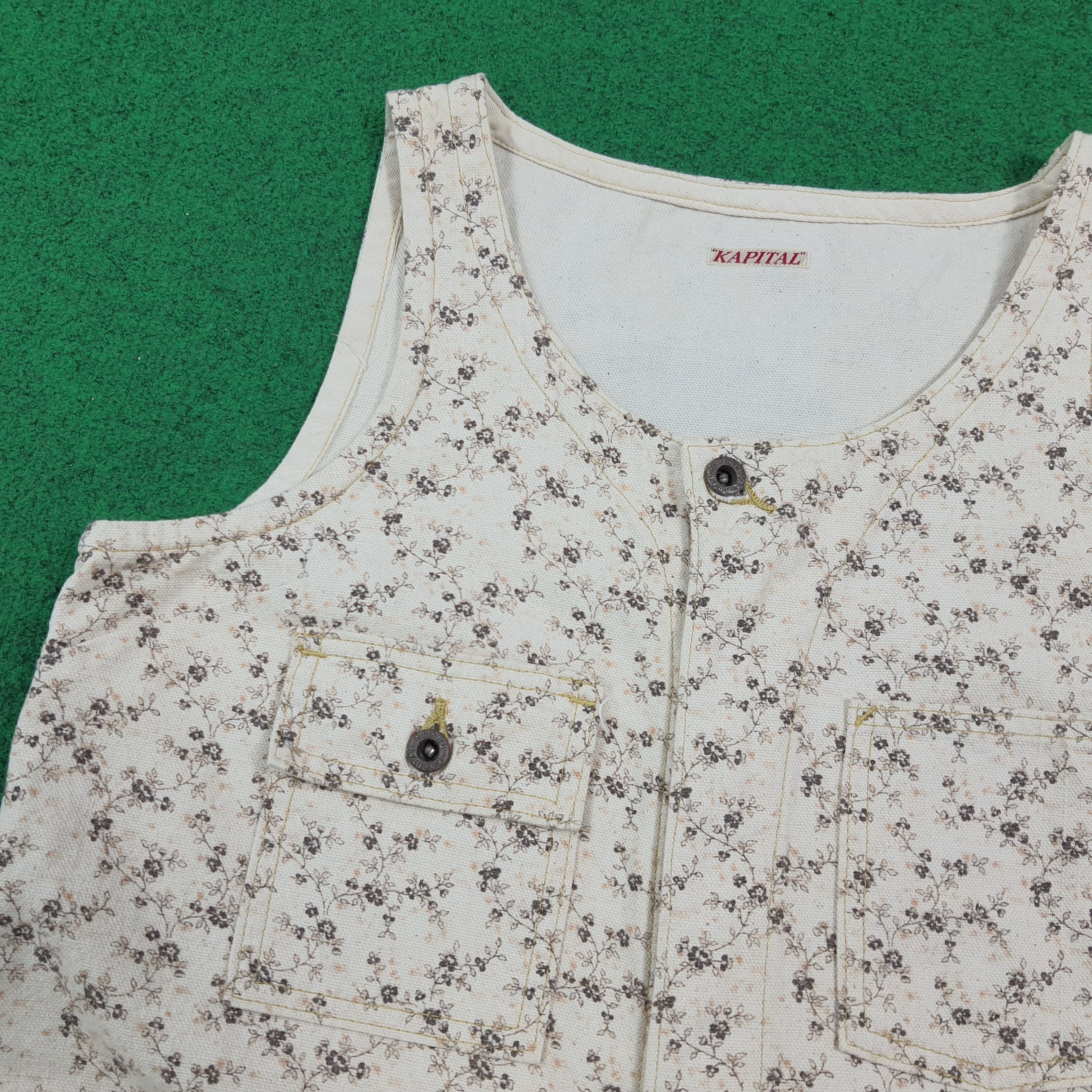 Kapital Vintage Kapital Japan Floral Print Overall Cottagecore E1A9 Size US XS / EU 42 / 0 - 6 Thumbnail