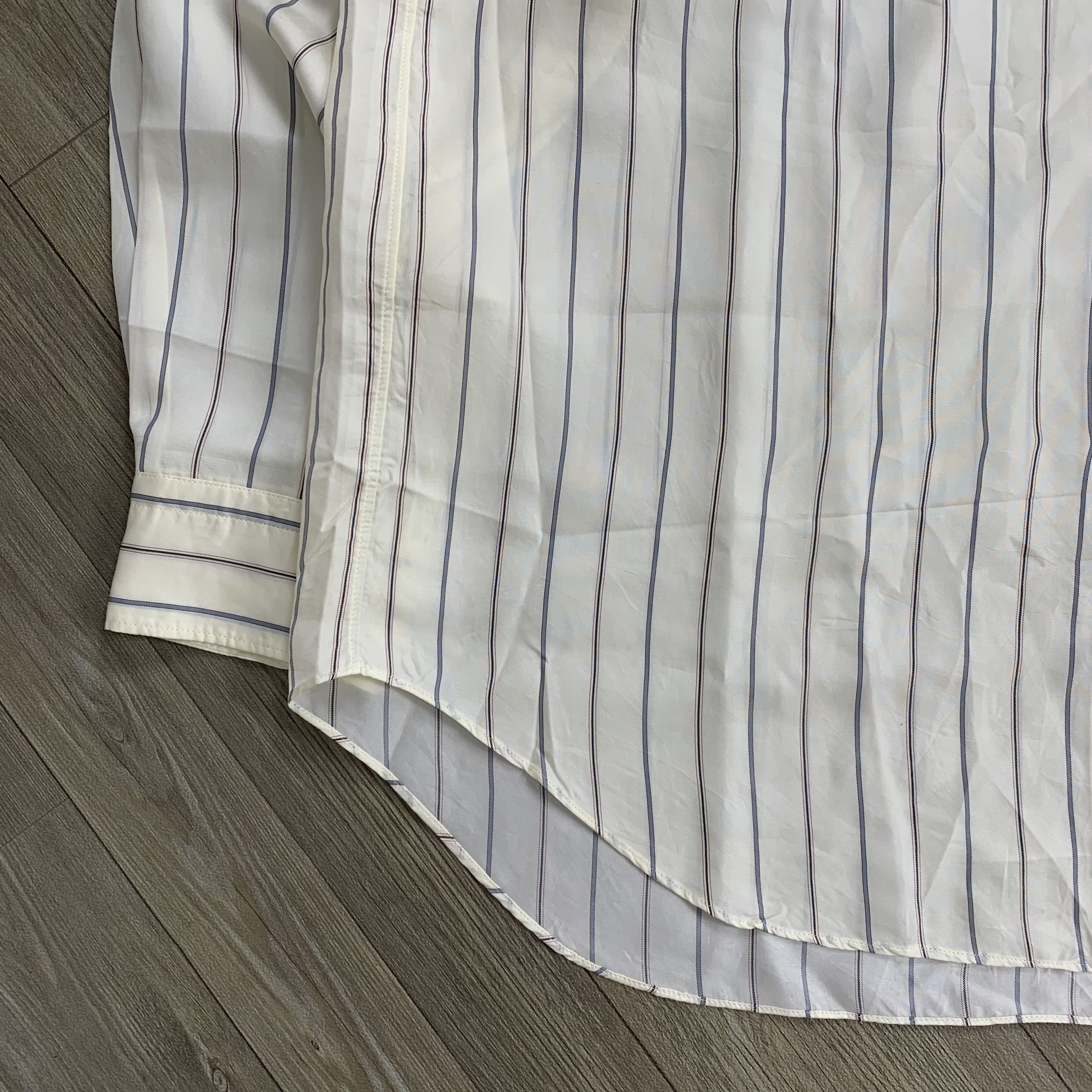 Comme des Garcons Homme AD20003 Comme des Garcons Homme Striped Long Shirt Size US M / EU 48-50 / 2 - 4 Thumbnail