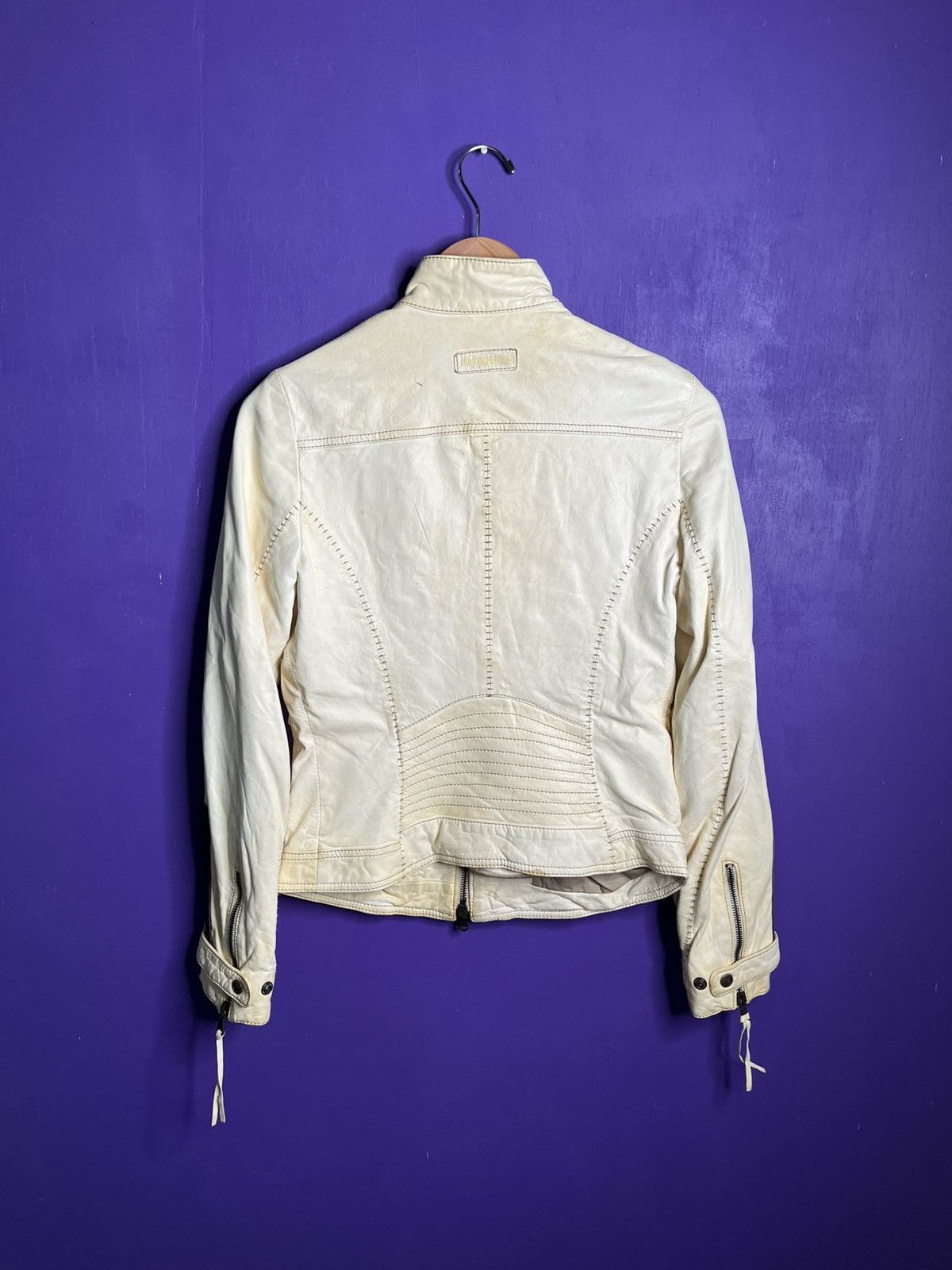 Marlboro Classics × Vintage Vintage 70s Marlboro classics lambskin leather jacket Size US S / EU 44-46 / 1 - 2 Thumbnail