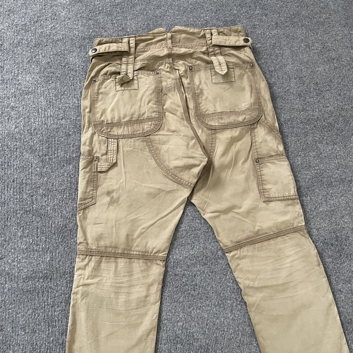 PPFM Japanese PPFM Military Cargo Pants Khaki Size US 33 - 10 Thumbnail