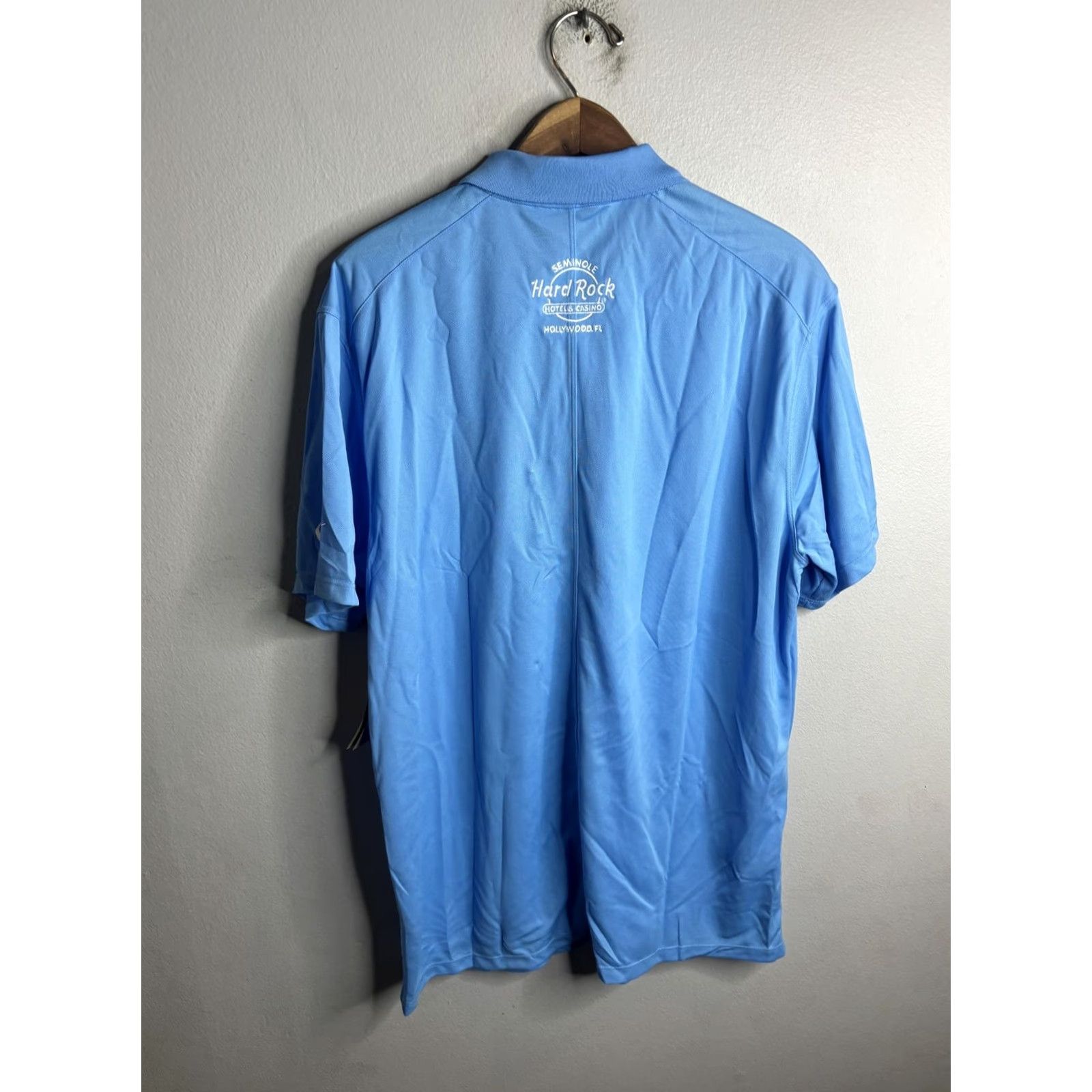 Nike Nike Dri-FIT Polo Shirt Mens L Blue Golf 90s? 00s? Size US L / EU 52-54 / 3 - 6 Thumbnail