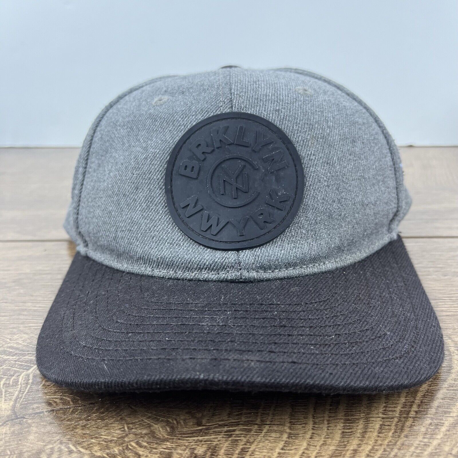 Other Brooklyn New York Hat NY Snapback Hat Gray Adjustable Hat Ad Size ONE SIZE - 2 Thumbnail