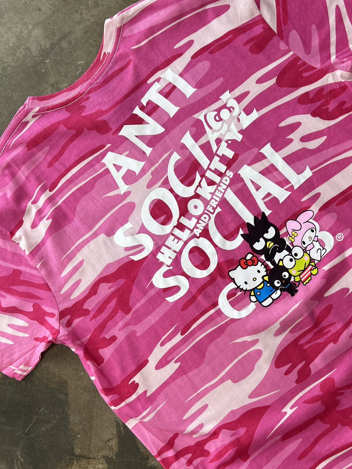 Anti Social Social Club Hello Kitty Tee | Grailed