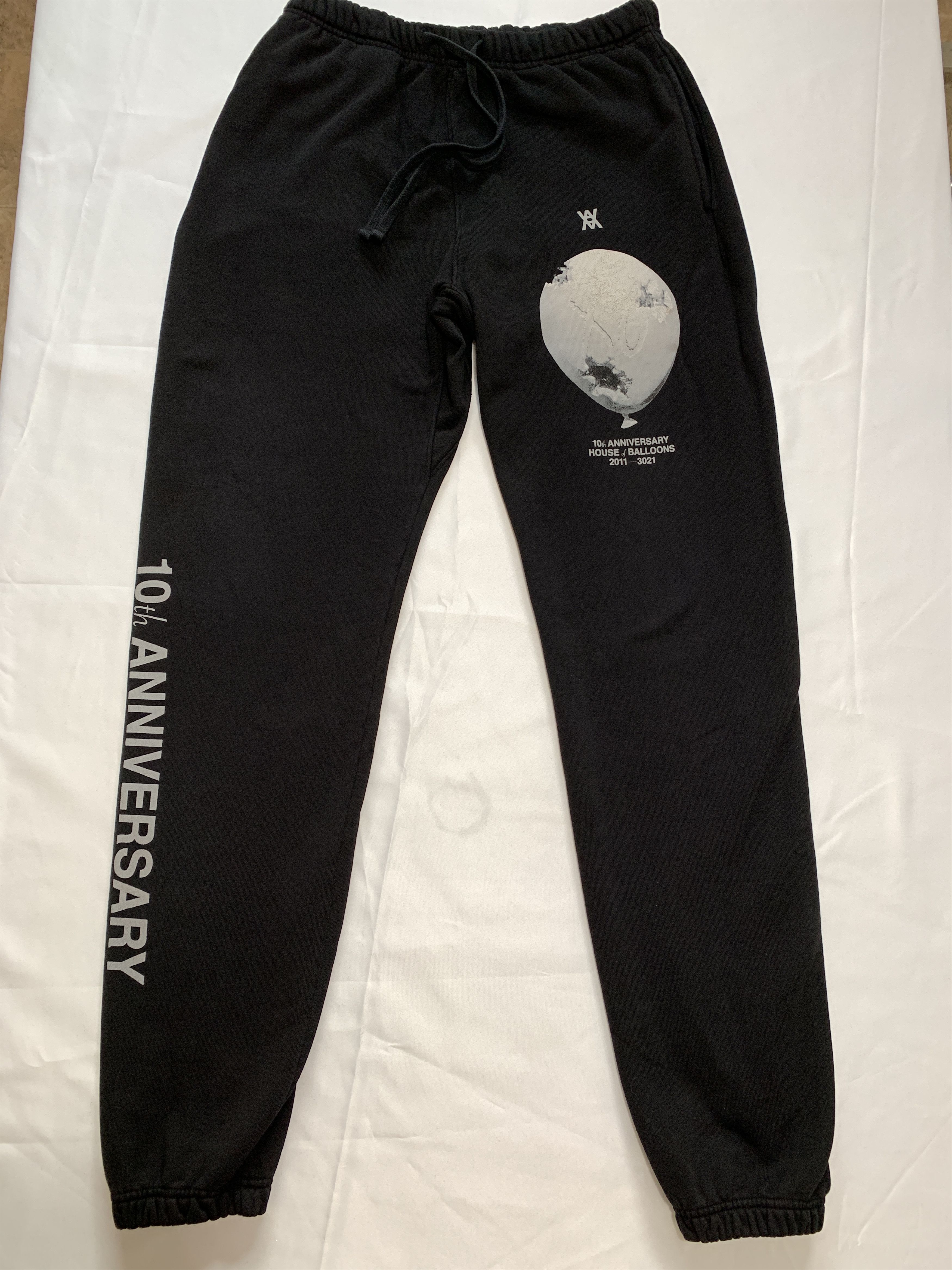Daniel Arsham The Weeknd x Daniel Arsham House Of Balloons Sweatpants Size US 32 / EU 48 - 2 Thumbnail