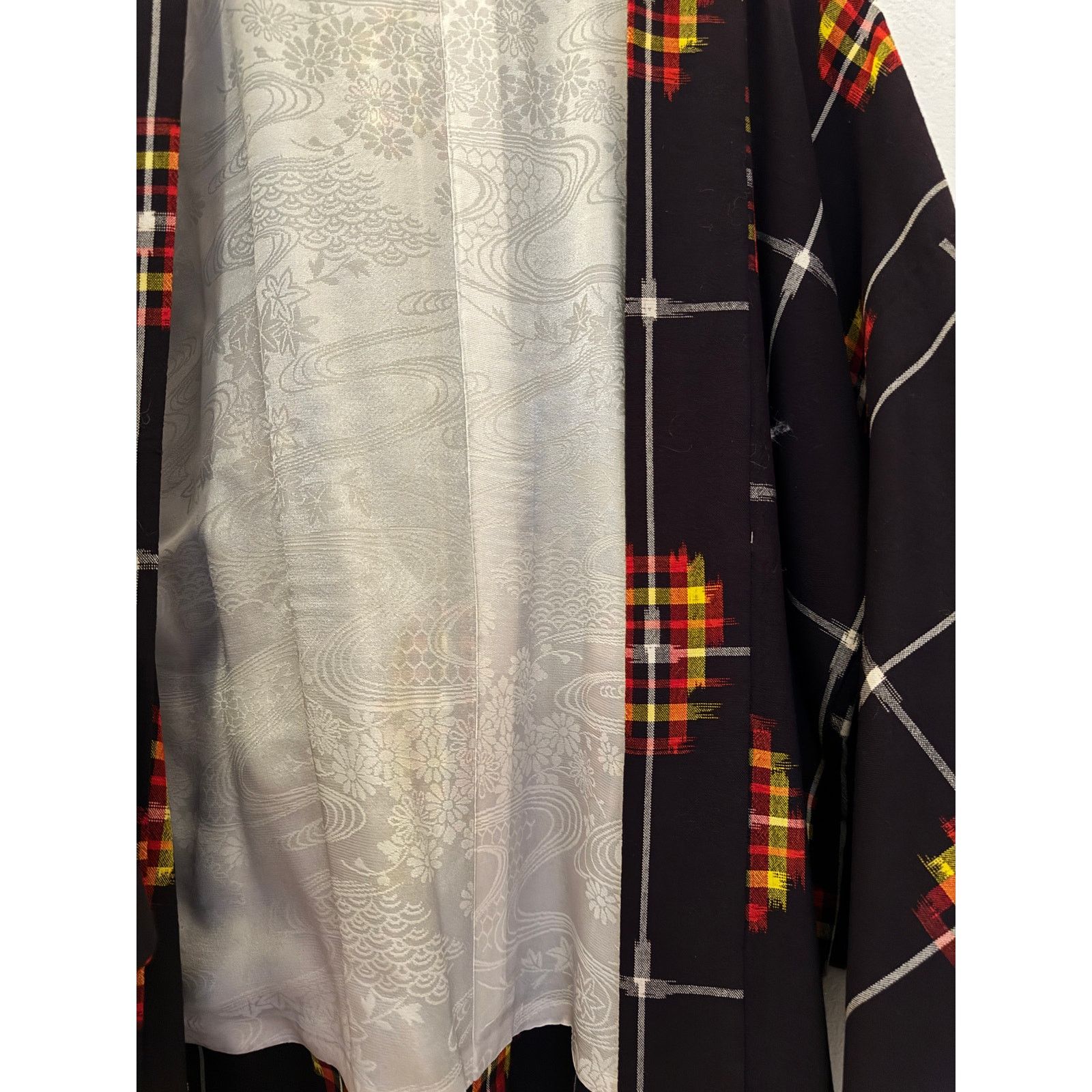 Other Antique Silk Japanese Kimono Jacket Multicolor Size ONE SIZE - 3 Thumbnail