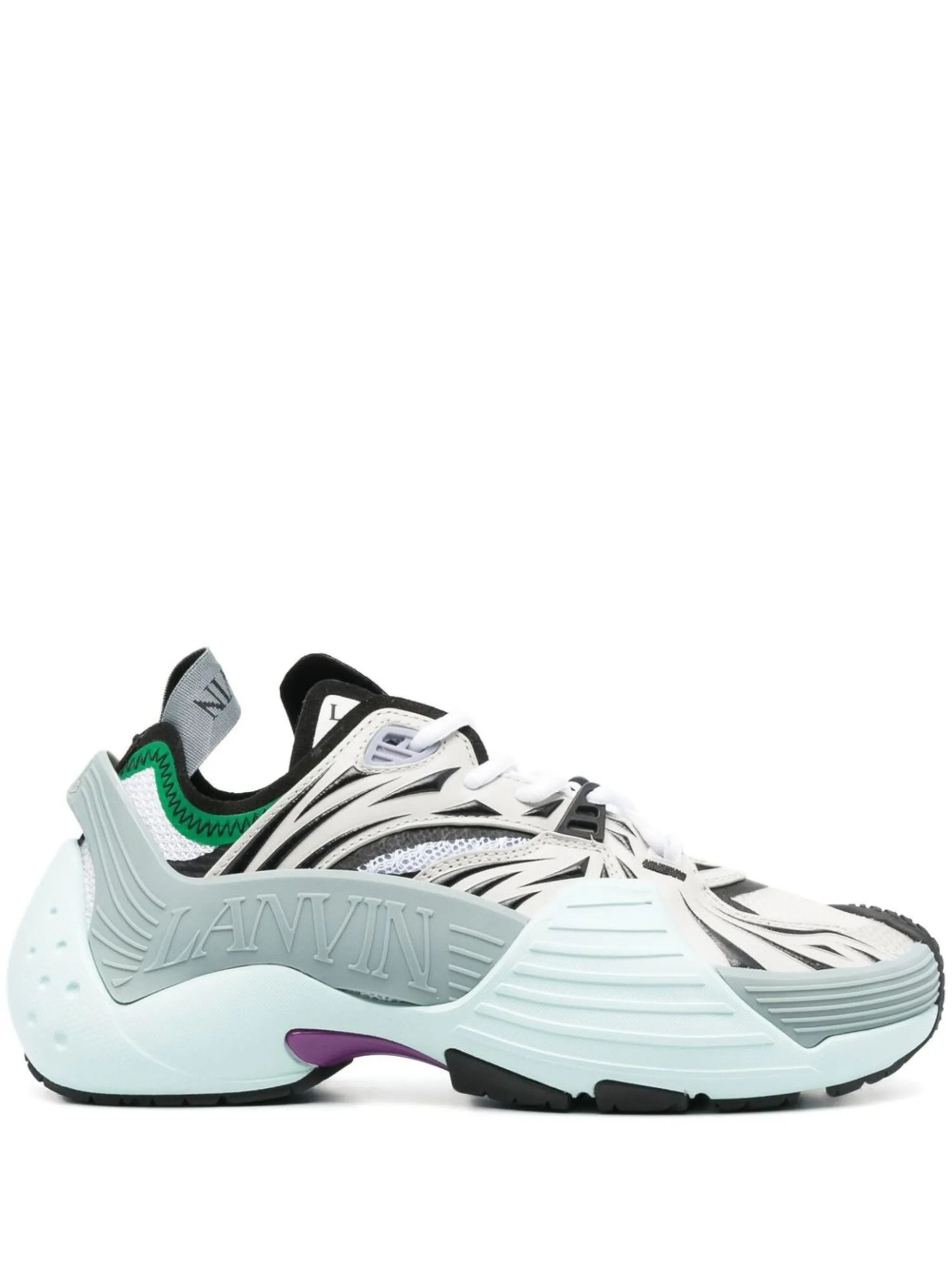 Lanvin o1y0125 Low-Top Sneakers in Multicolor Size US 8 / EU 41 - 1 Thumbnail