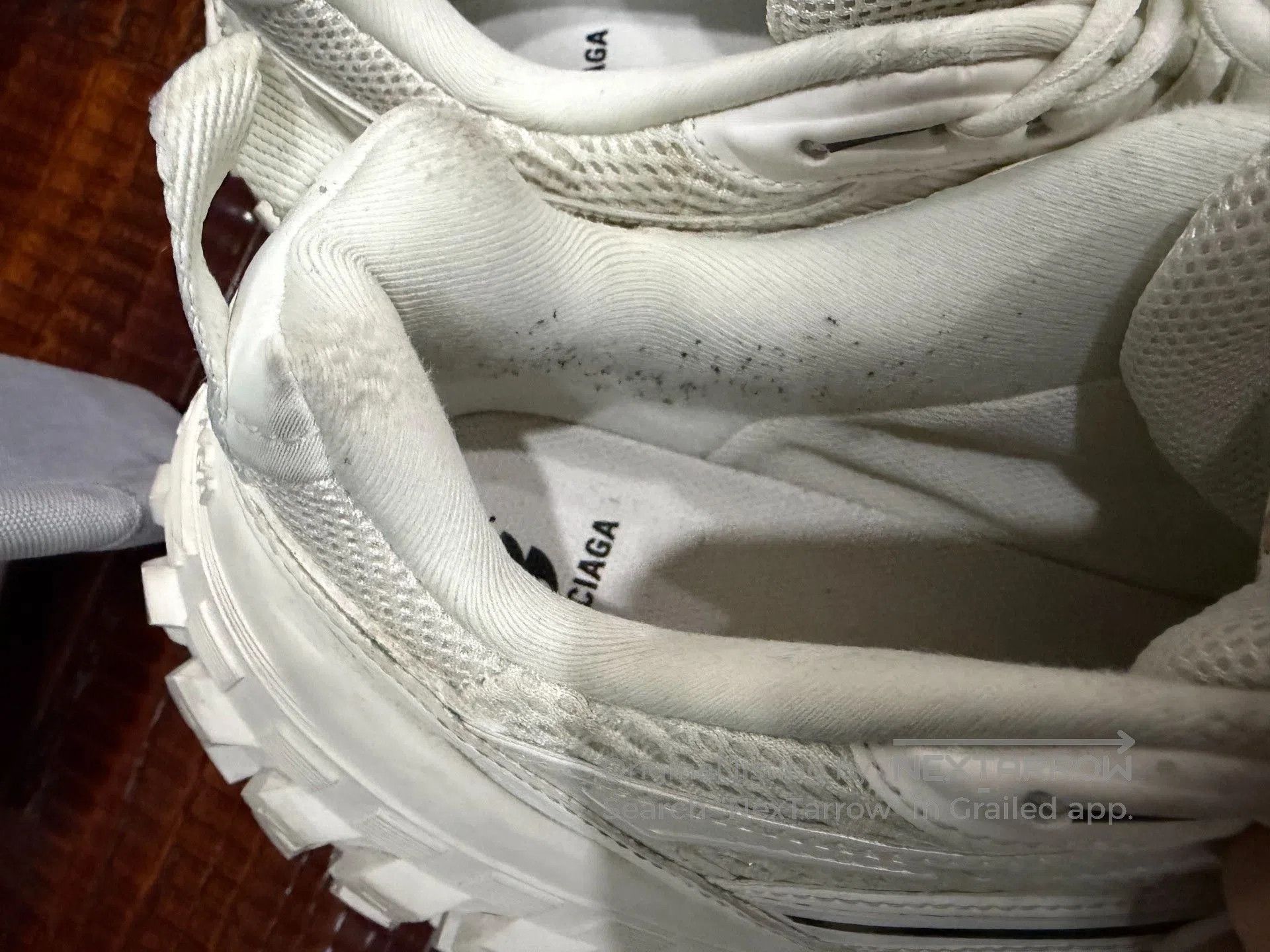 Balenciaga Balenciaga Defender White Distressed Sneakers. Size US 9 / EU 42 - 2 Thumbnail