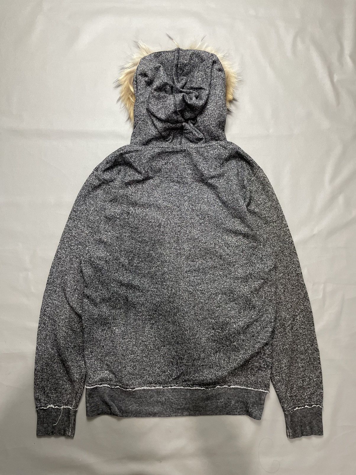 If Six Was Nine Japanese zip fur hoodie distressed ifsix lgb kmrii style Size US L / EU 52-54 / 3 - 9 Thumbnail
