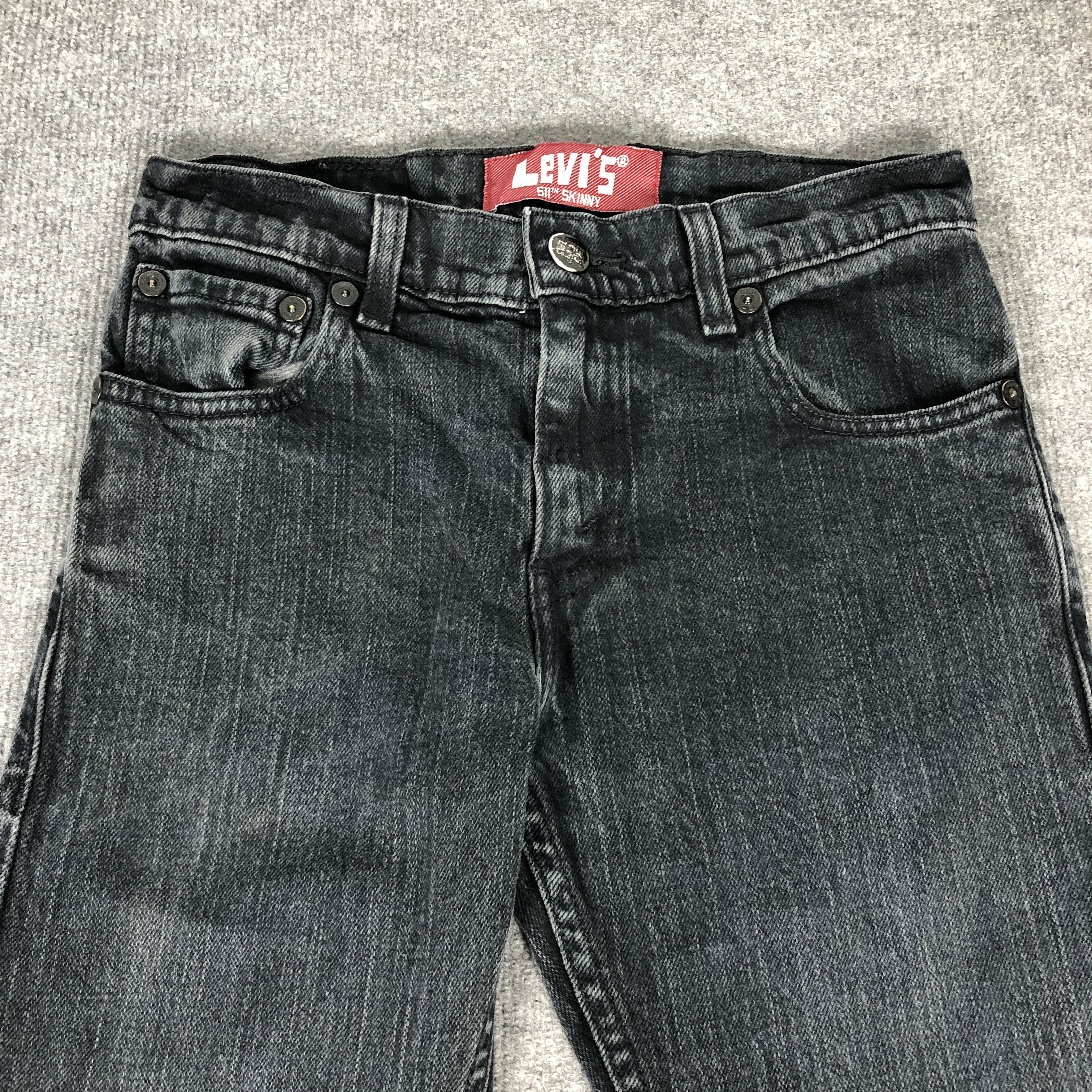 Levi's × Vintage Womens Vintage Levis 511 Jeans Skinny L864W Size 27" / US 4 / IT 40 - 2 Thumbnail