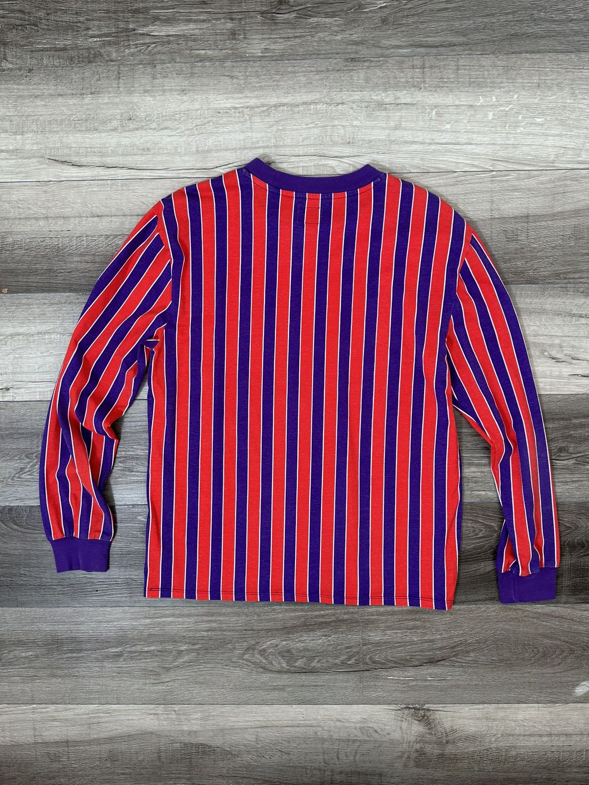 Guess AMAZING Guess USA OG Striped Triangle Classic Logo Tee Size US L / EU 52-54 / 3 - 5 Thumbnail
