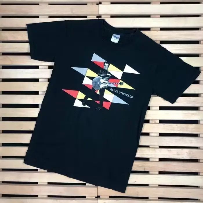 Band Tees × Vintage Mens Vintage 80s 90s Elvis Costello Size S T Shirt Size US S / EU 44-46 / 1 - 1 Thumbnail