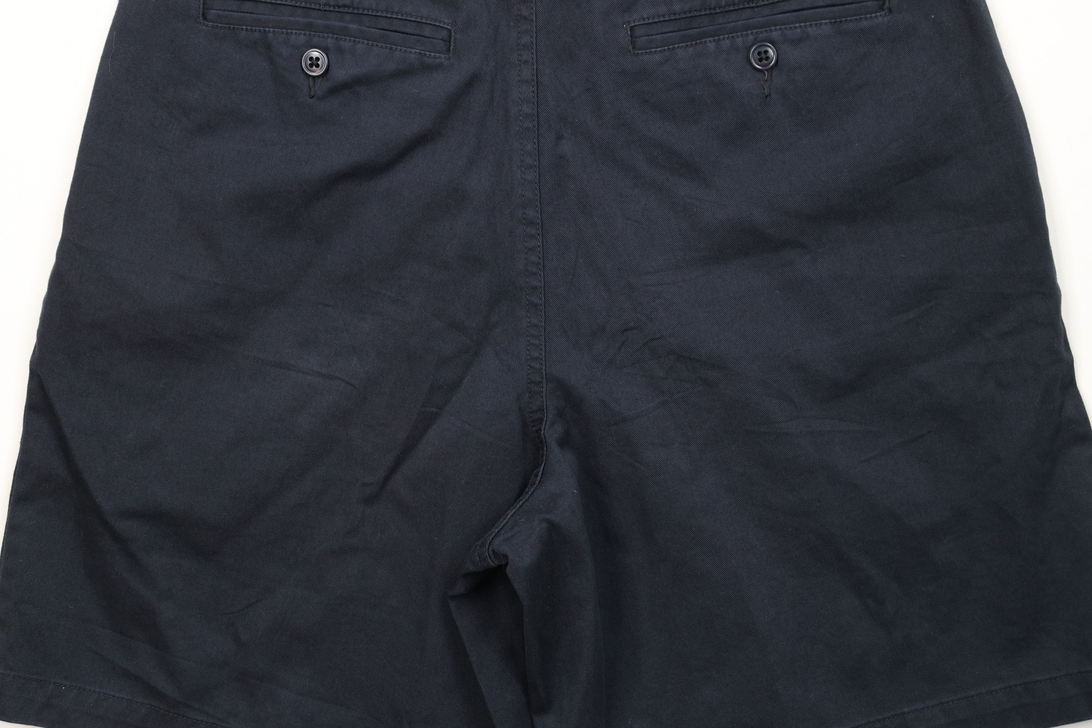 Tommy Hilfiger × Vintage Vintage 90s Tommy Hilfiger Above Knee Chino Shorts Navy Blue Size US 32 / EU 48 - 9 Thumbnail