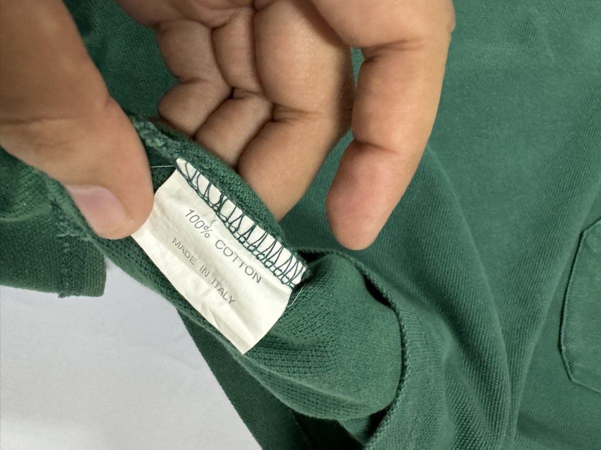 Vintage Vtg🔥90’s YvesSaintLaurent Ysl Embroidery Pocket Polo Tee Size US L / EU 52-54 / 3 - 15 Thumbnail