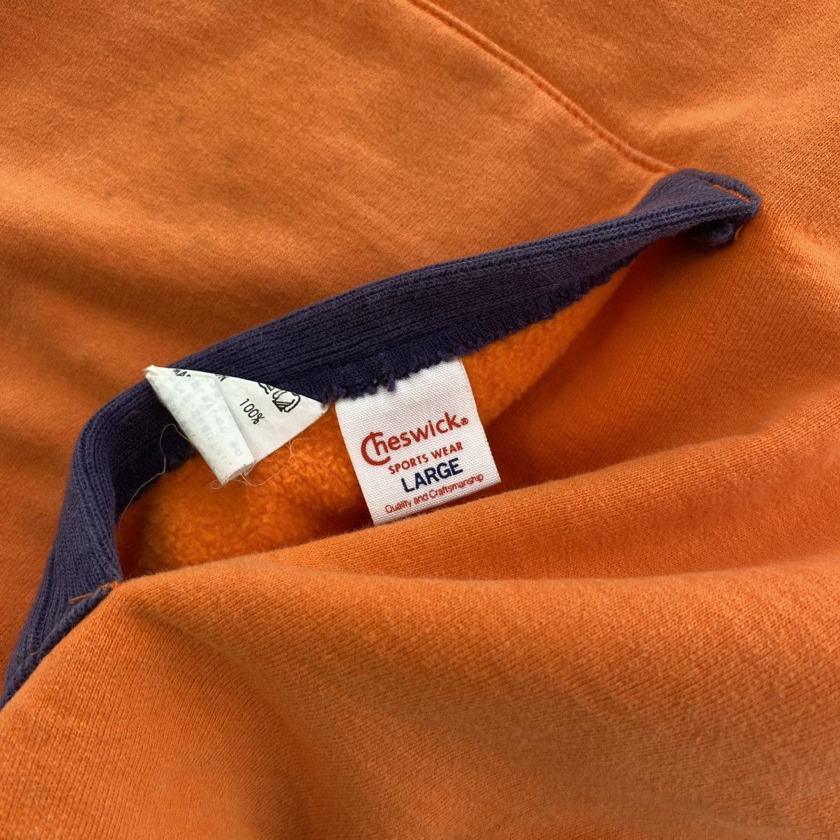 Toyo Enterprises VTG Cheswick Two Tone Lined Hooded Thick Sweatshirt Size US L / EU 52-54 / 3 - 20 Thumbnail