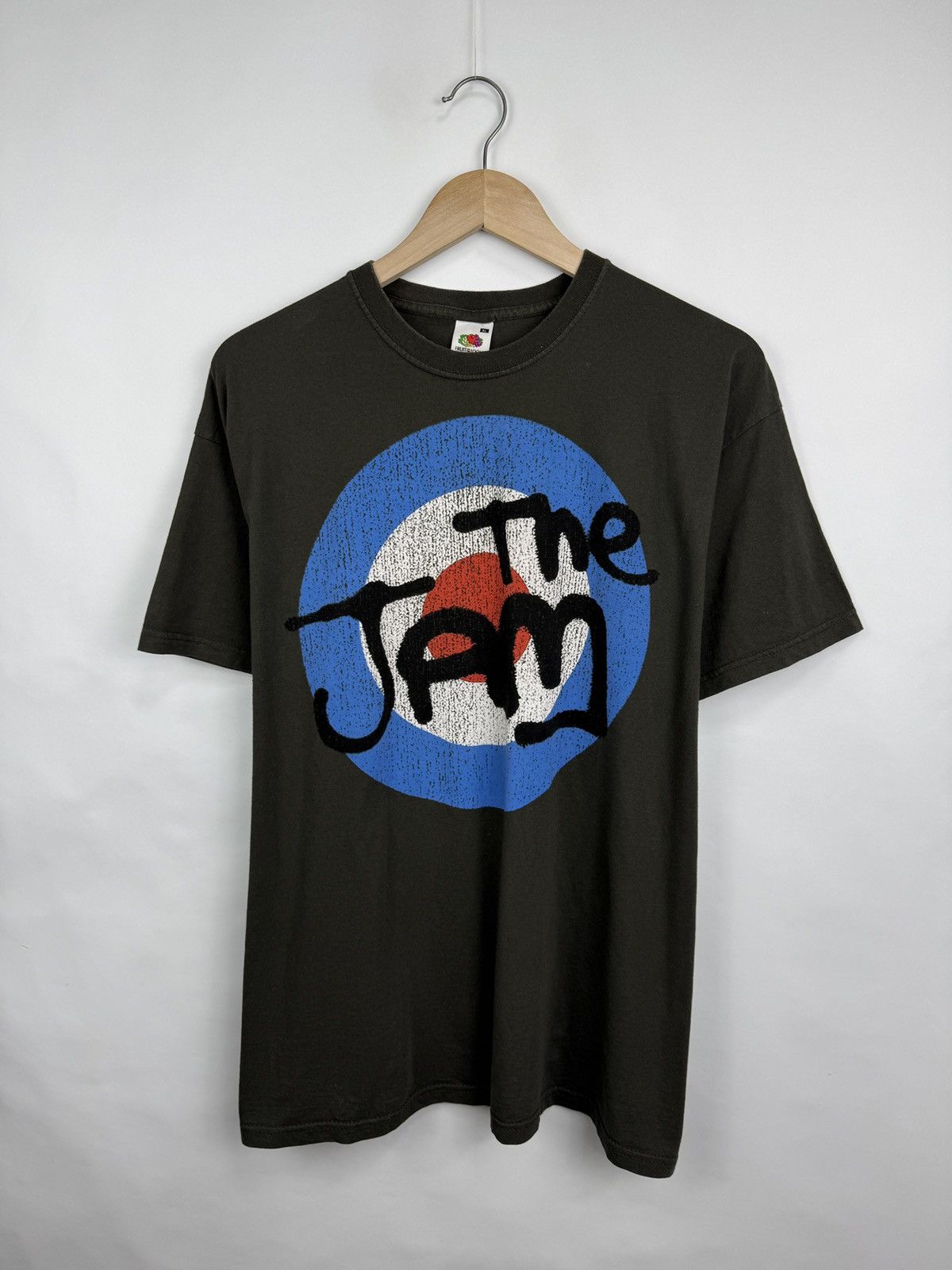 Fruit Of The Loom 🇬🇧 Vintage The Jam Band T-shirt Paul Weller Mod Revival Retro Size US XL / EU 56 / 4 - 2 Thumbnail