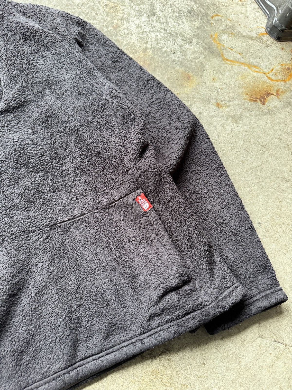 Japanese Brand × The North Face Vintage Y2K TNF black soft fleece 1/4 zip up Sherpa sweater Size US L / EU 52-54 / 3 - 2 Thumbnail