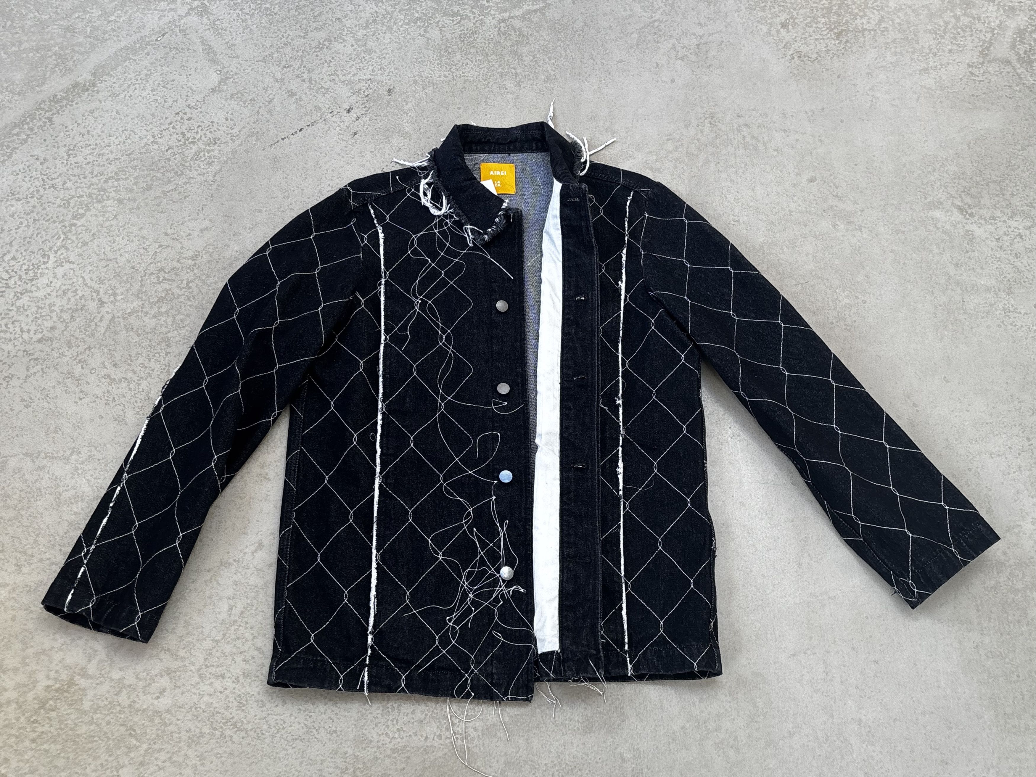 AIREI Airei Cargo Denim Chainlink Jacket Size US L / EU 52-54 / 3 - 6 Thumbnail