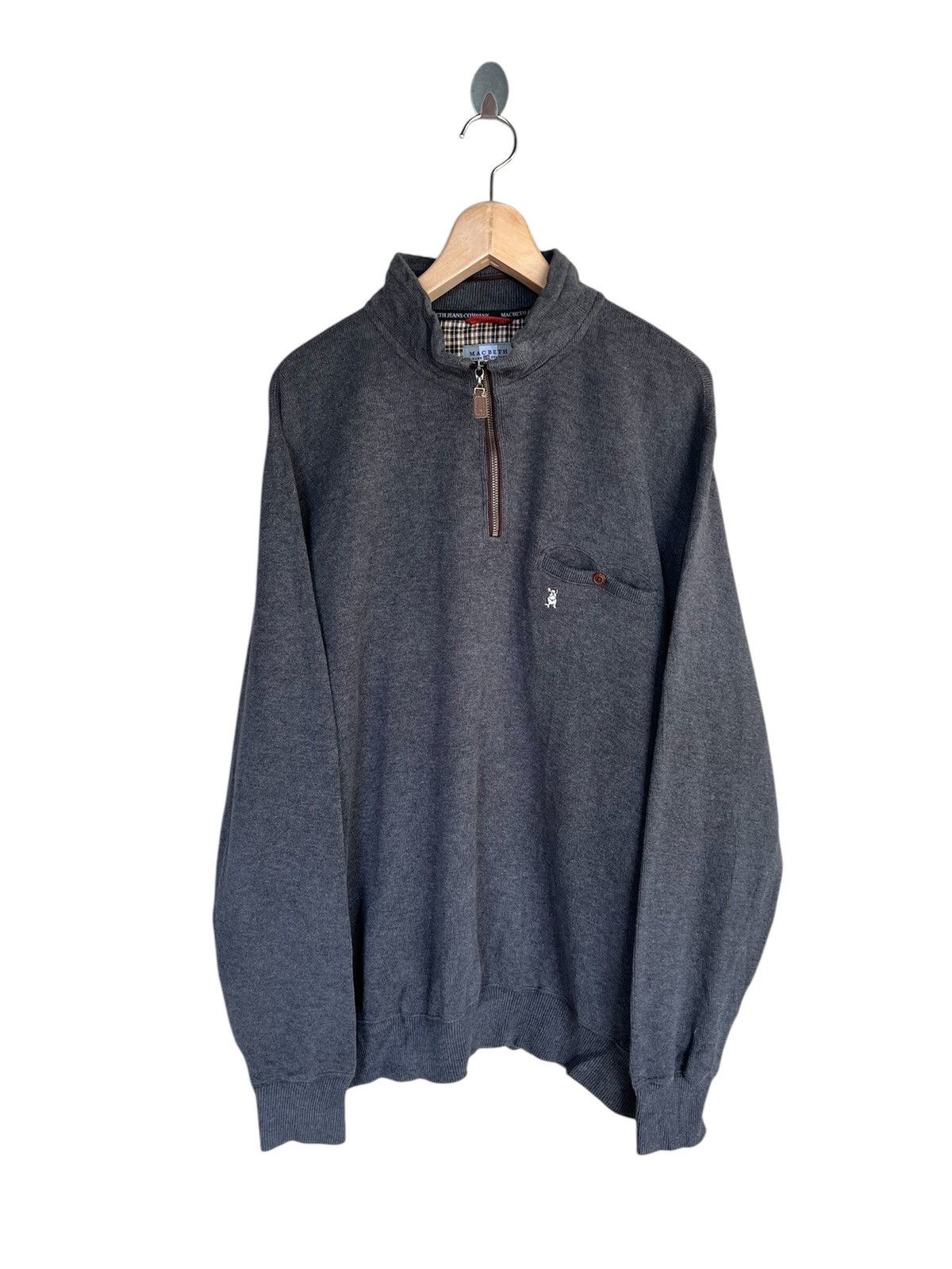 Macbeth Vintage Macbeth Plain Sweatshirt Size US L / EU 52-54 / 3 - 1 Thumbnail