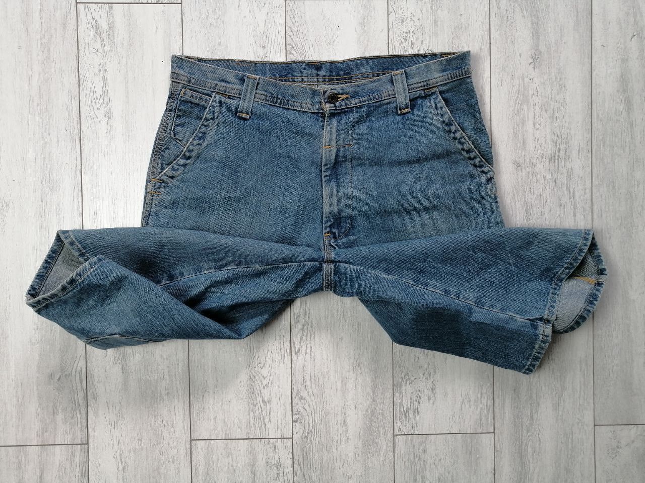 Polo Ralph Lauren × Vintage Vintage Polo Jeans Co. Ralph Lauren Carpenter Shorts baggy Size US 33 - 3 Thumbnail
