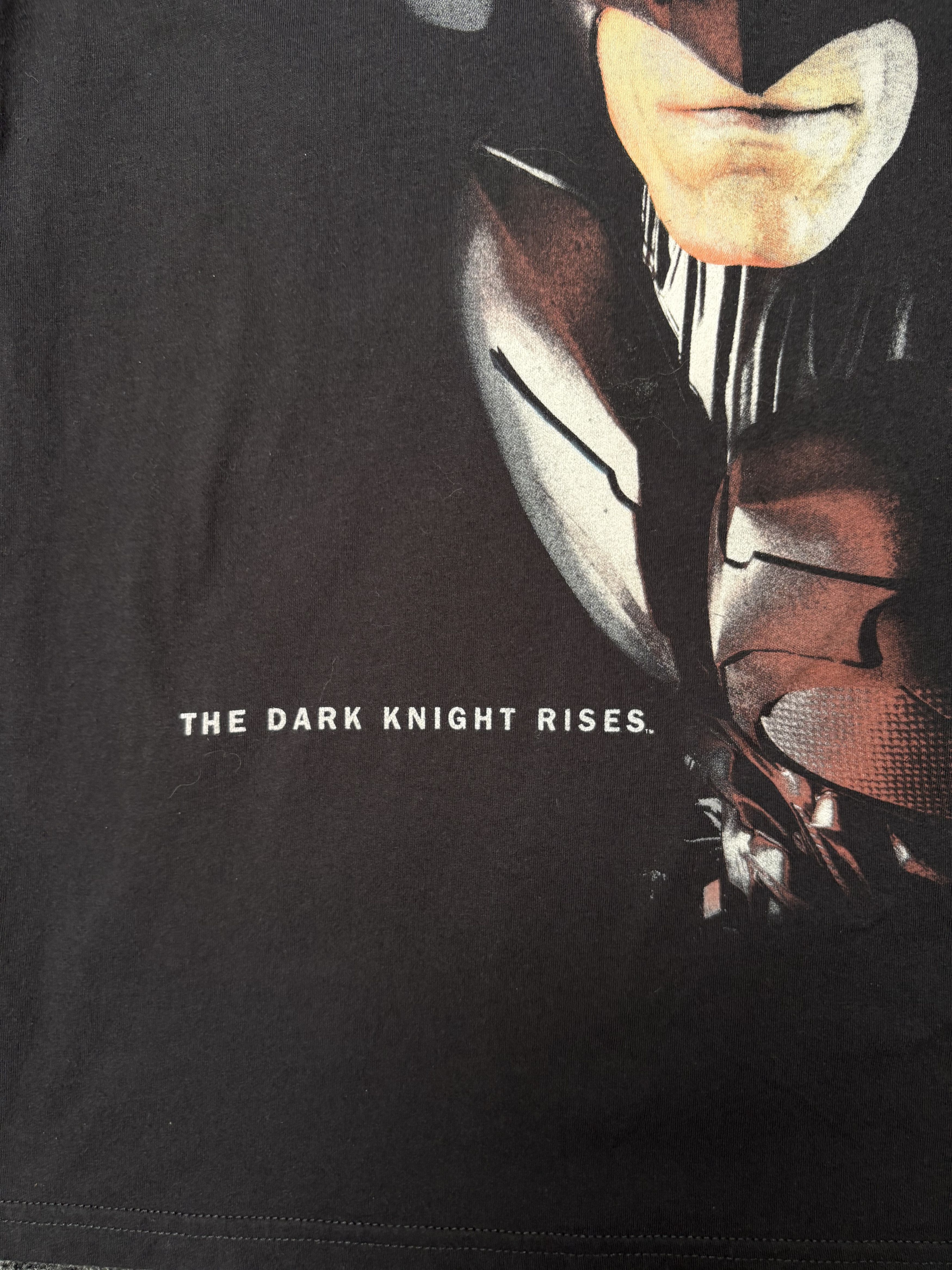 Vintage Batman The Dark Knight Rises 2012 licensed t-shirt Size US XL / EU 56 / 4 - 4 Thumbnail