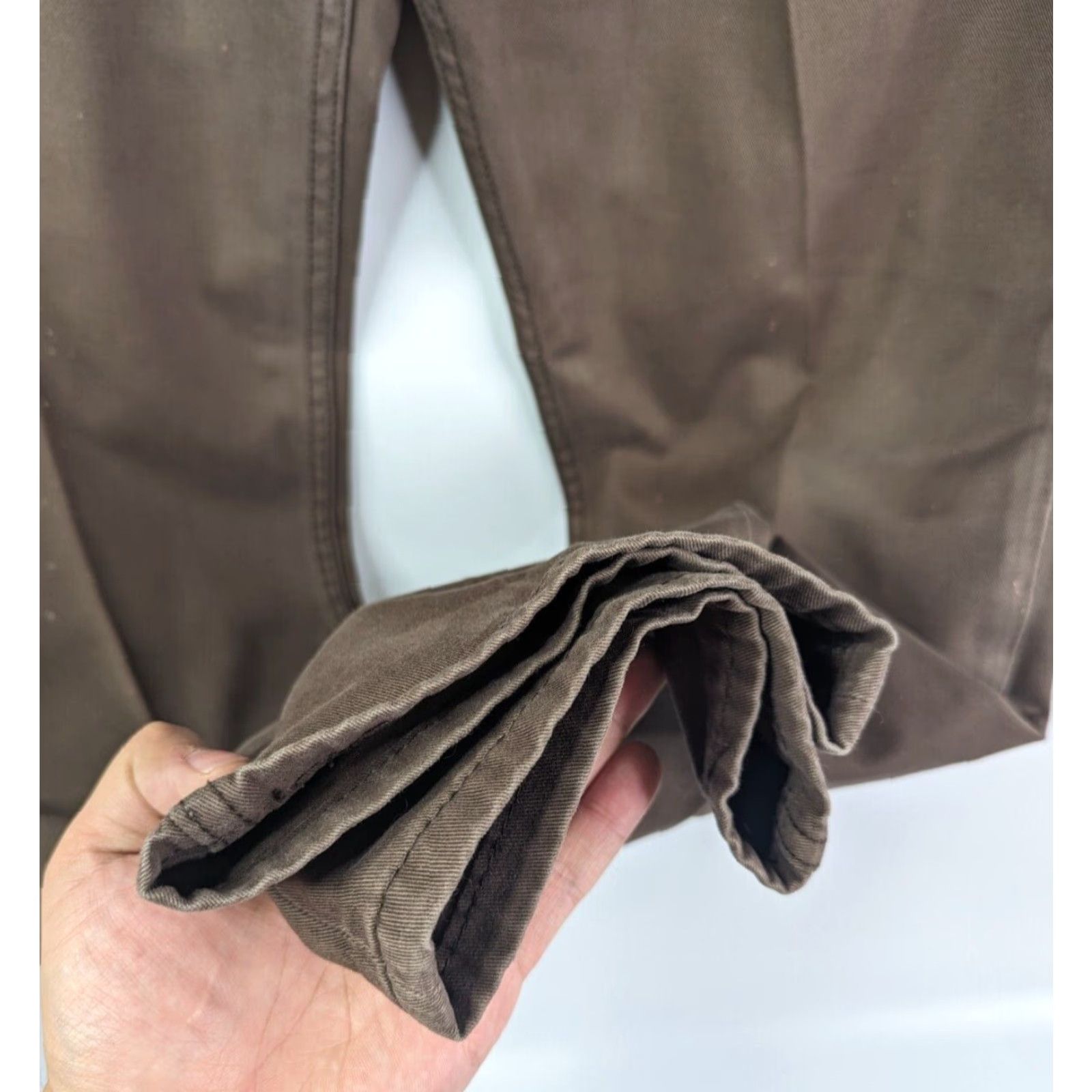 Levi's Levi's 514 Jeans Men 34x29 Brown 5-Pocket Denim Cotton Straight Regular Rise Mid Distressed Pocket Type: 5-Pocket Design Size US 34 / EU 50 - 5 Thumbnail