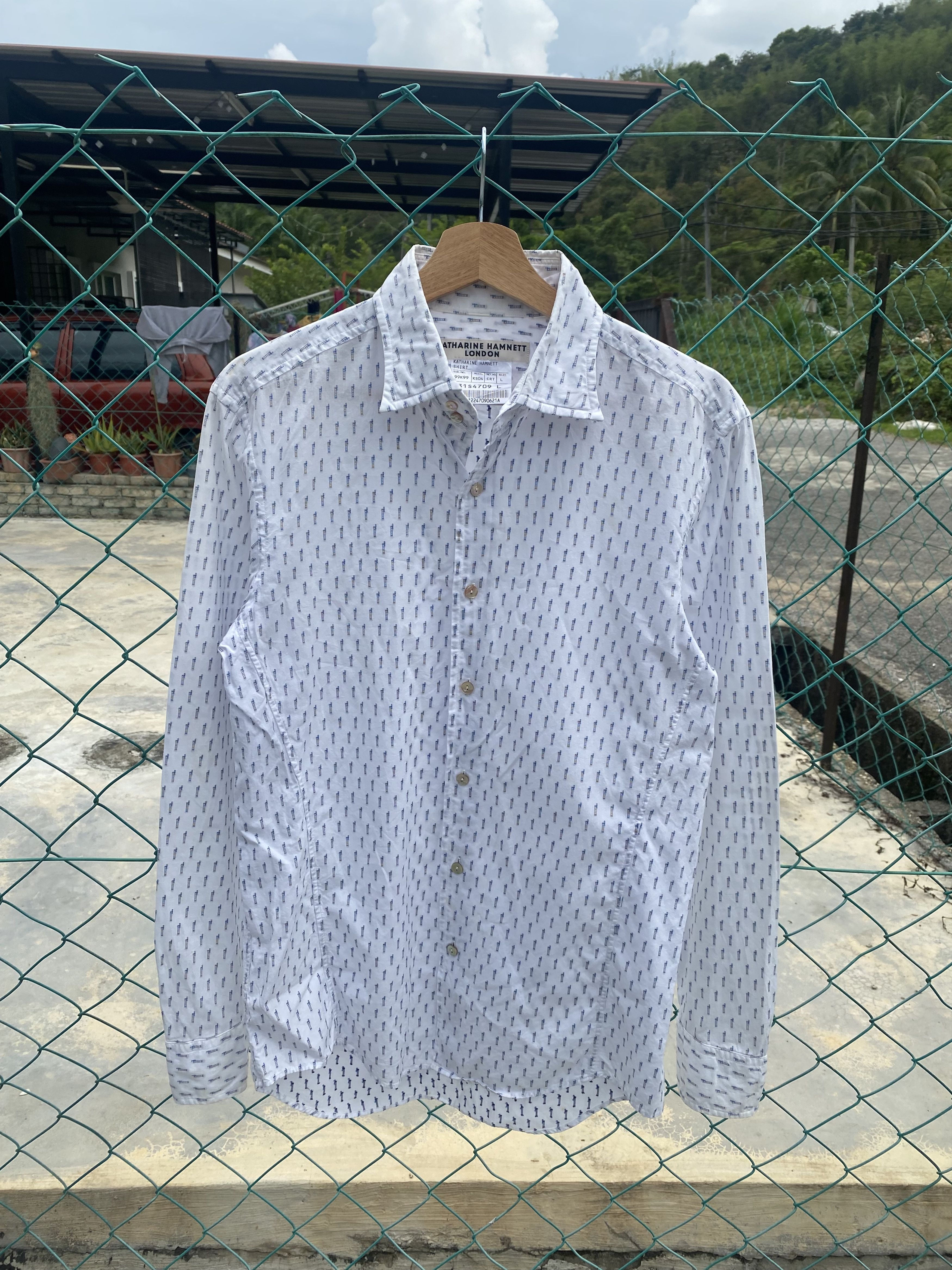 Katharine Hamnett London Katharine Hamnett London long sleeve shirts Size L / US 10 / IT 46 - 1 Thumbnail