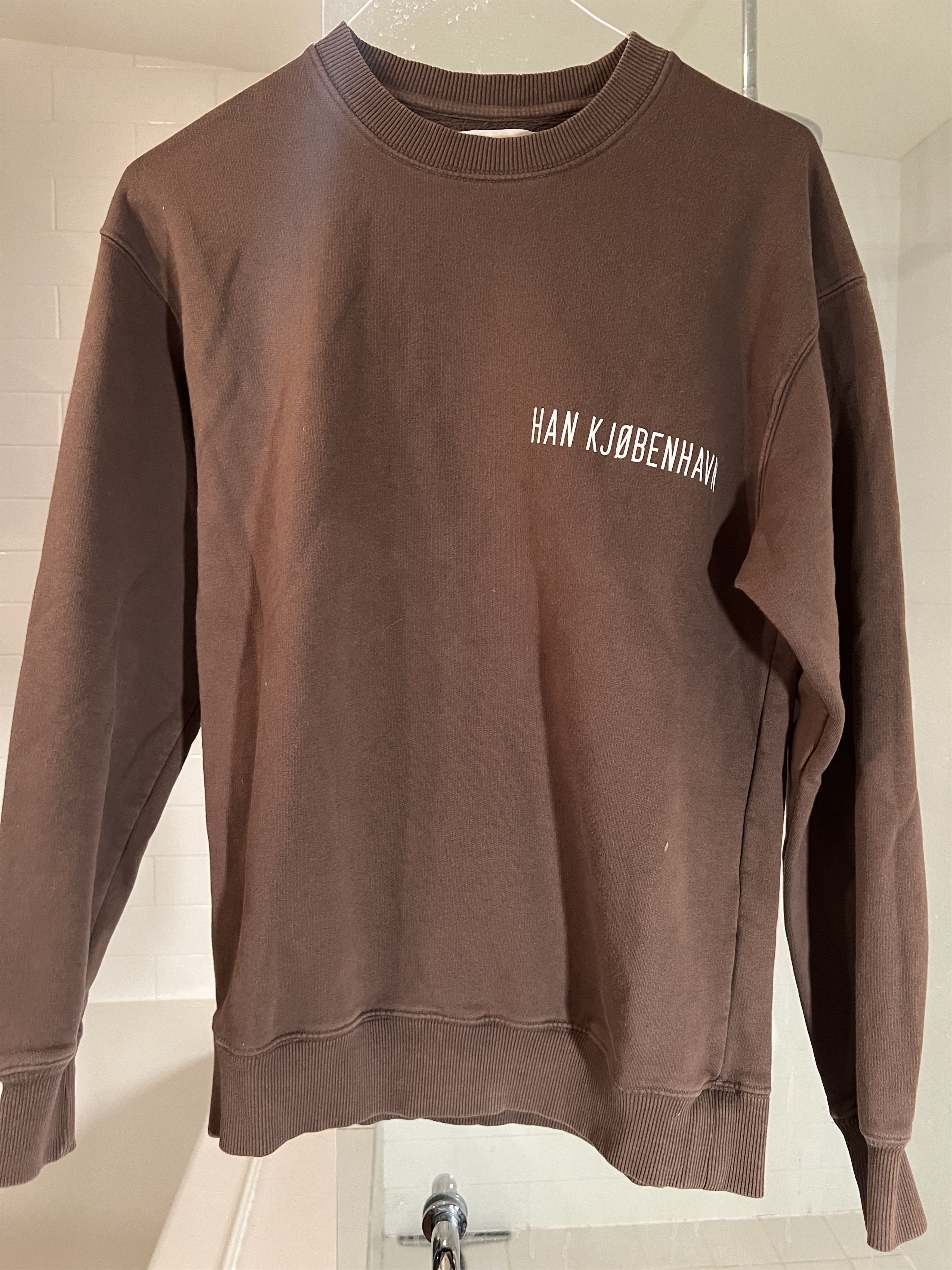 Han Kjobenhavn Logo Sweatshirt - sz Small Size US S / EU 44-46 / 1 - 1 Thumbnail