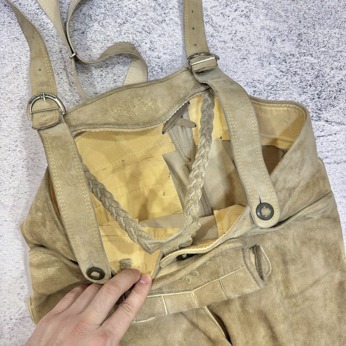 Vintage Authentic Vintage Lederhosen - Size 48 - 32 Size US 32 / EU 48 - 6 Thumbnail