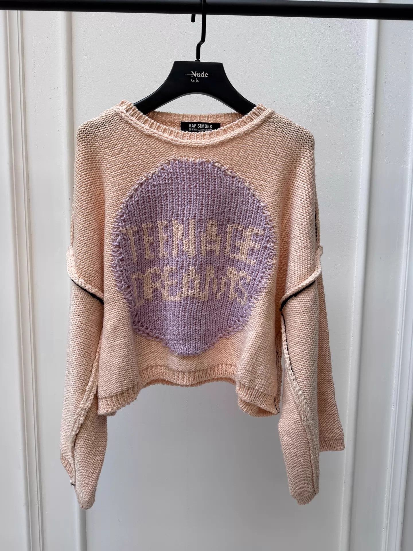 Raf Simons Raf Simons 21ss Teenager Dreams Short Wide Sweater Size XS / US 0-2 / IT 36-38 - 1 Thumbnail