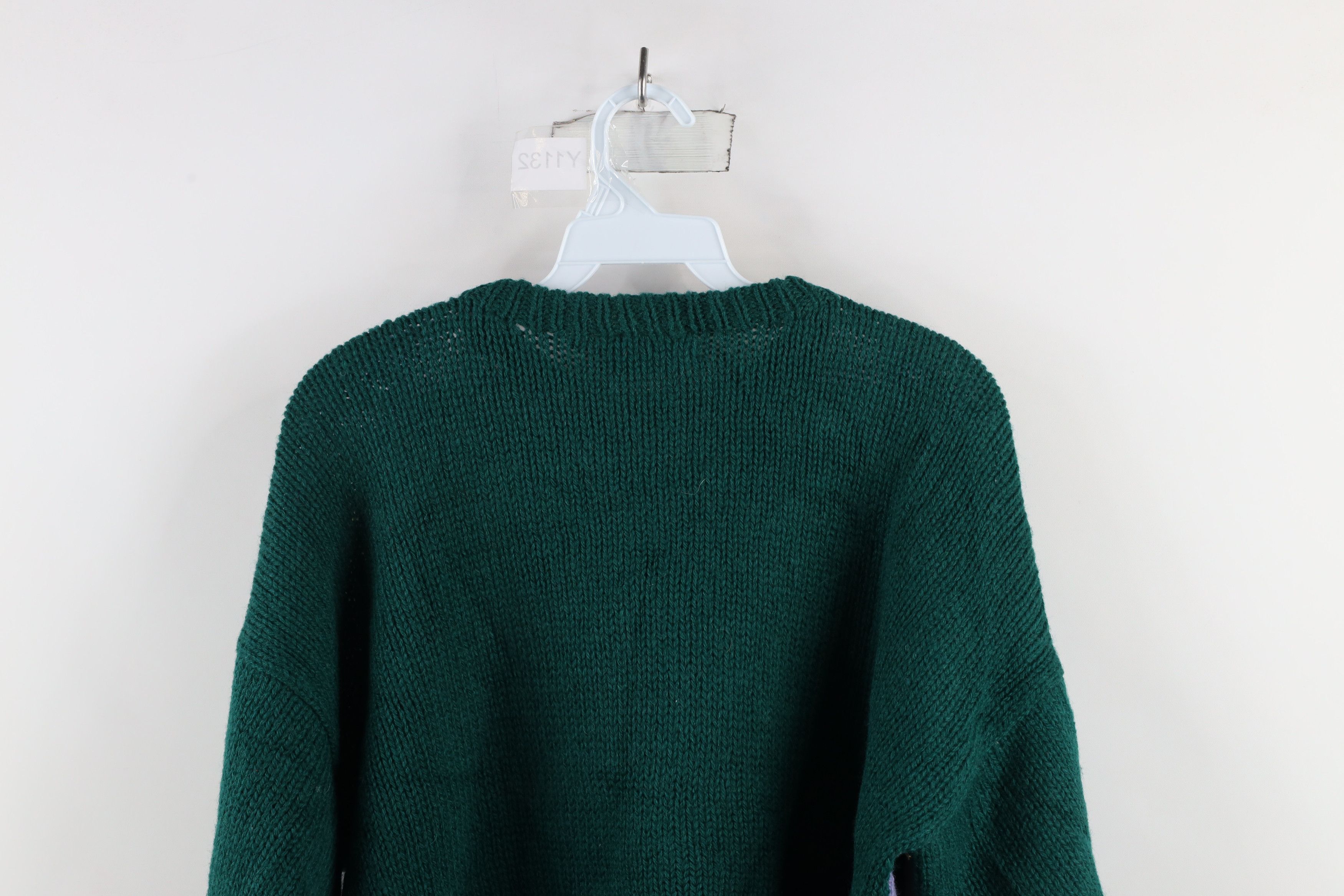 Vintage Vintage 70s Streetwear Knit Country Farmhouse Sheep Sweater Size XL / US 12-14 / IT 48-50 - 10 Thumbnail