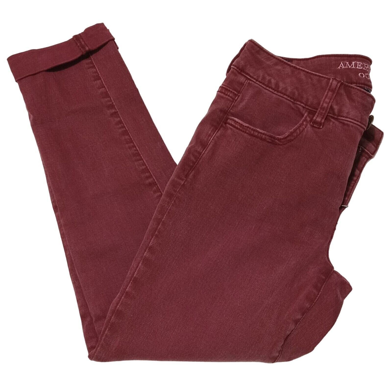 American Eagle Outfitters American Eagle Jeans 4 Super Super Stretch Women's Jegging Size 27" / US 4 / IT 40 - 4 Thumbnail