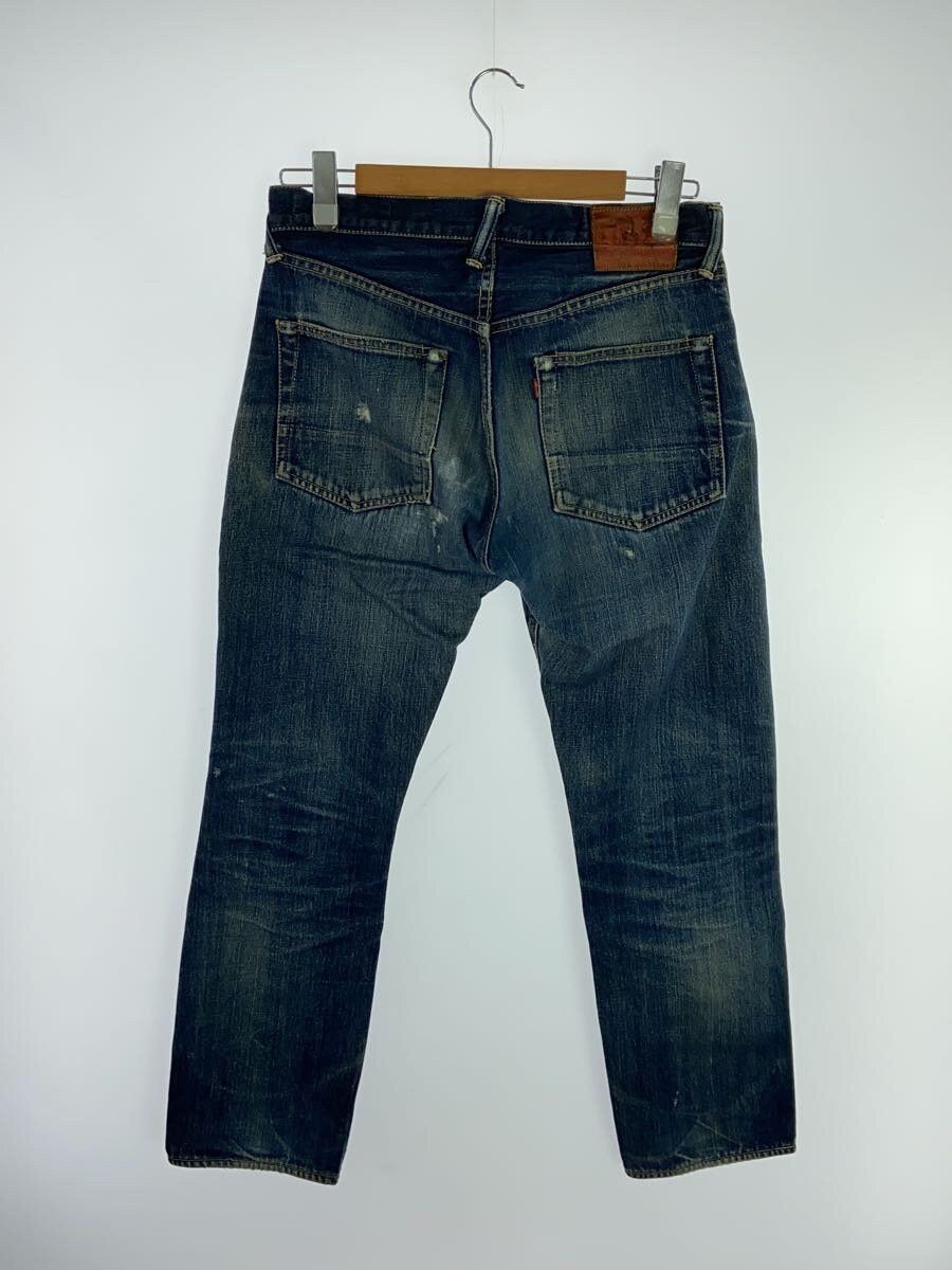 Evisu Evisu Cotton Blue Straight Jeans Size US 31 - 2 Thumbnail