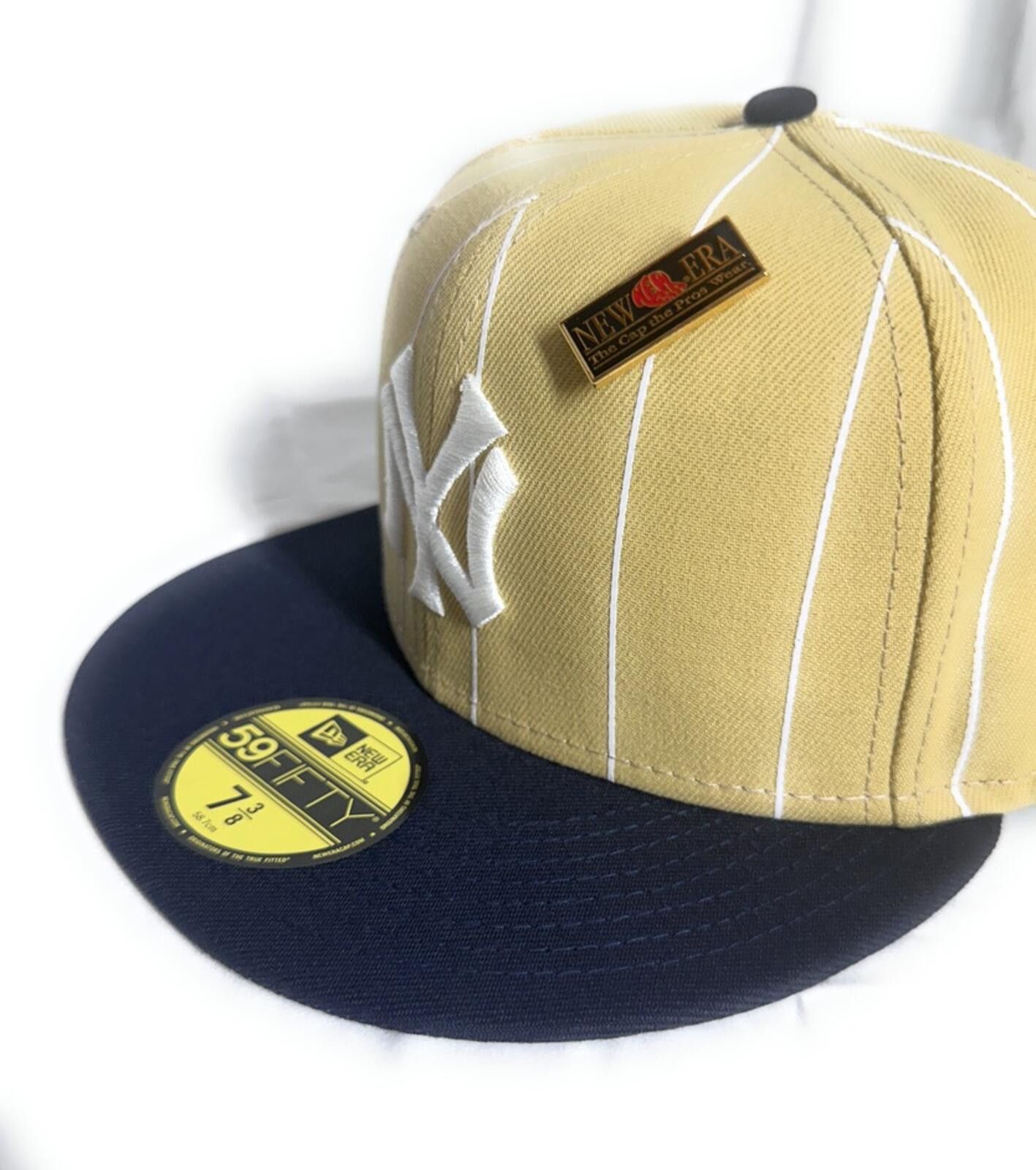 New Era New Era New York Yankees Pinstripe 59FIFTY Fitted 7 3/8 Size ONE SIZE - 1 Thumbnail