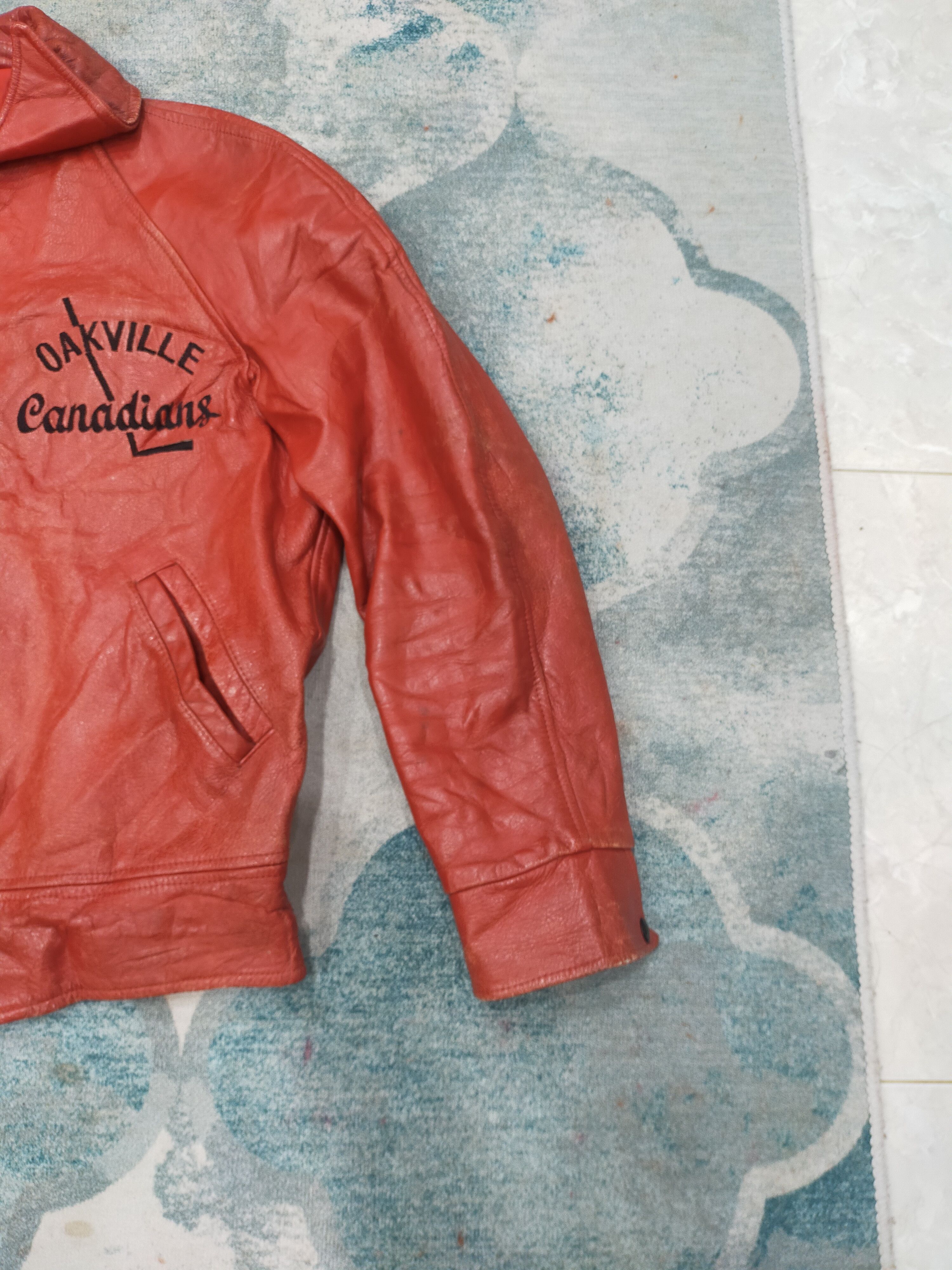 Vintage Vintage Seder Sportswear Leather Jacket Size US L / EU 52-54 / 3 - 8 Thumbnail
