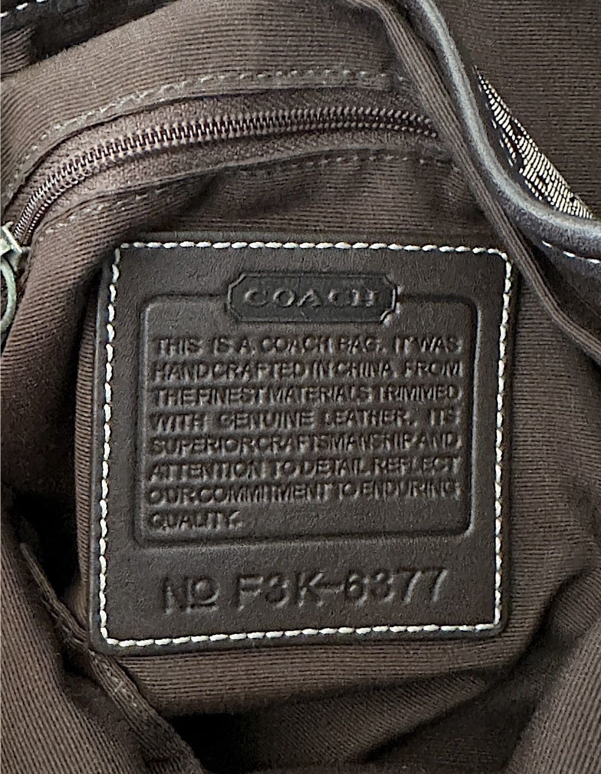 Coach Coach Vintage Soho Monogram Bag Size ONE SIZE - 10 Thumbnail