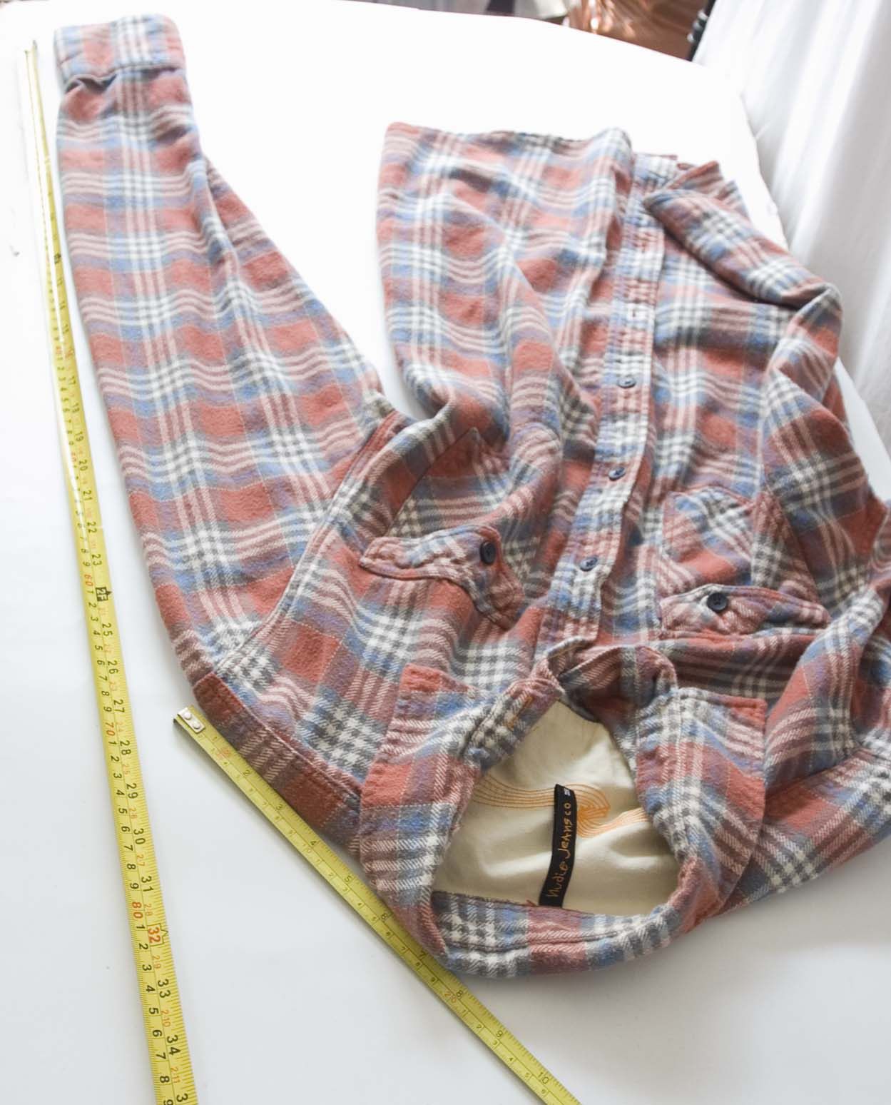Nudie Jeans Nudie Jeans Shirt Flannel Size M Plaid Size US M / EU 48-50 / 2 - 3 Thumbnail