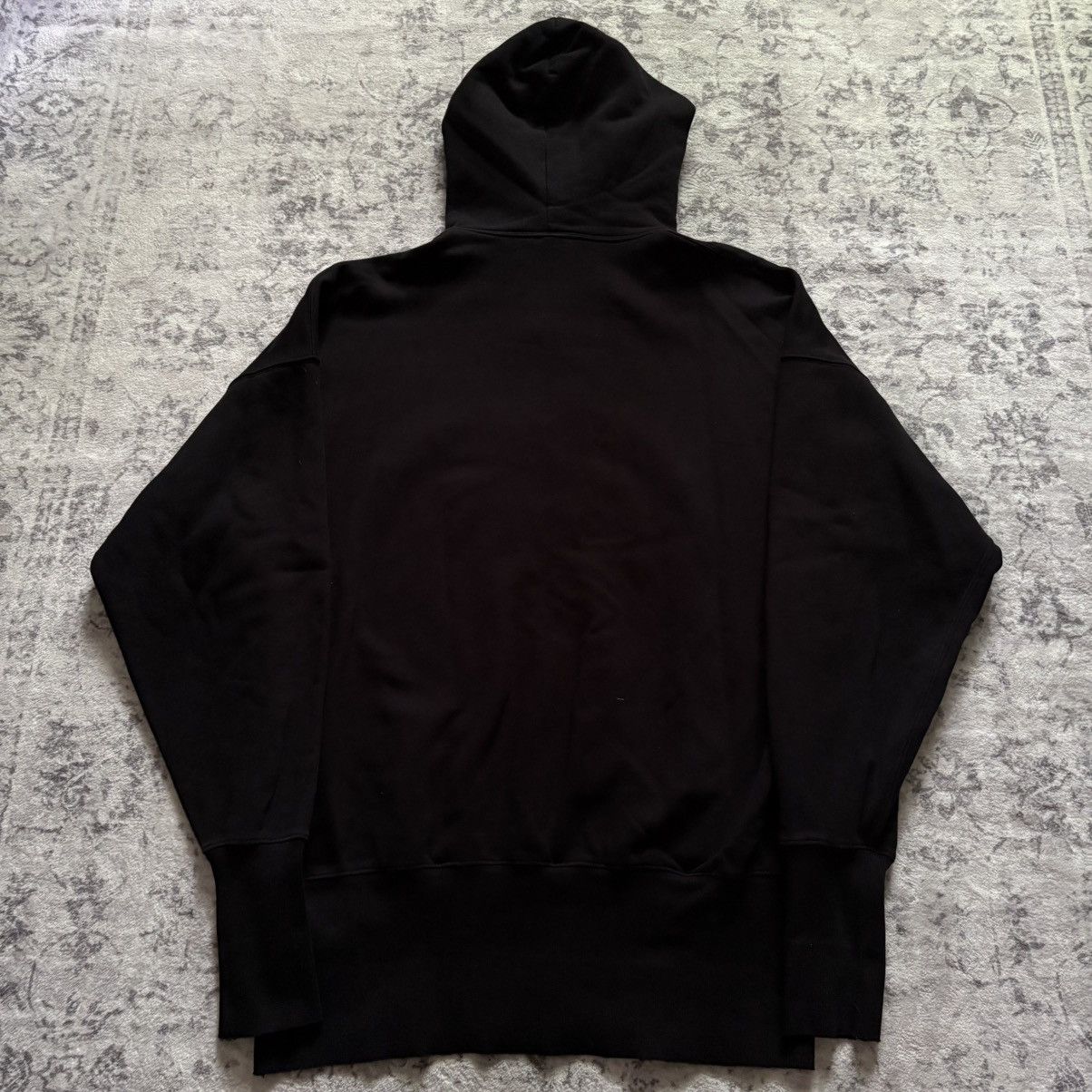 Vetements SS19 Secret Society Embroidered Hoodie Black