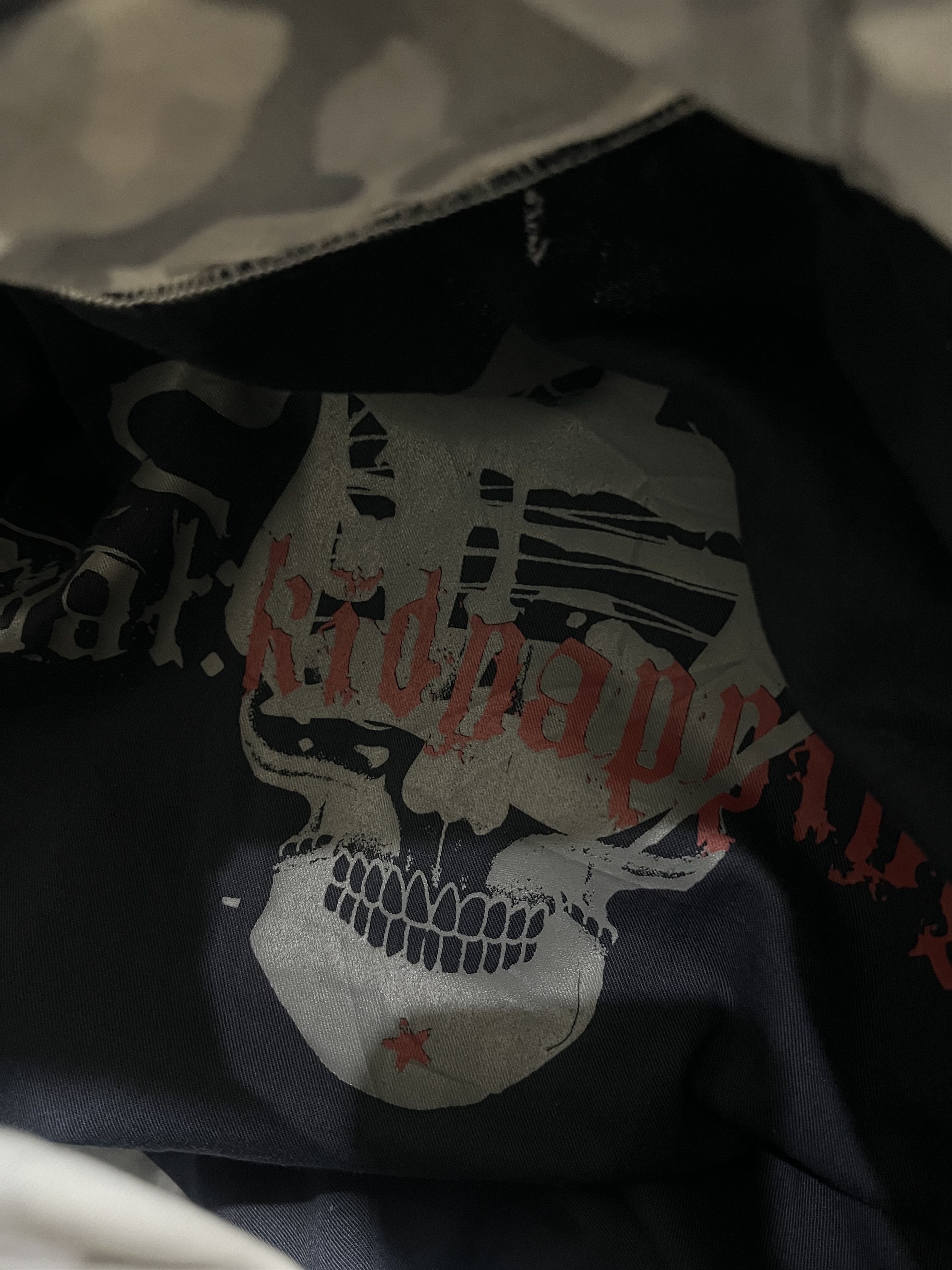 Japanese Brand 2000s Hysteric Camo Vkei Biker Leather Work y2k Lgb Ifsix Size US S / EU 44-46 / 1 - 7 Thumbnail