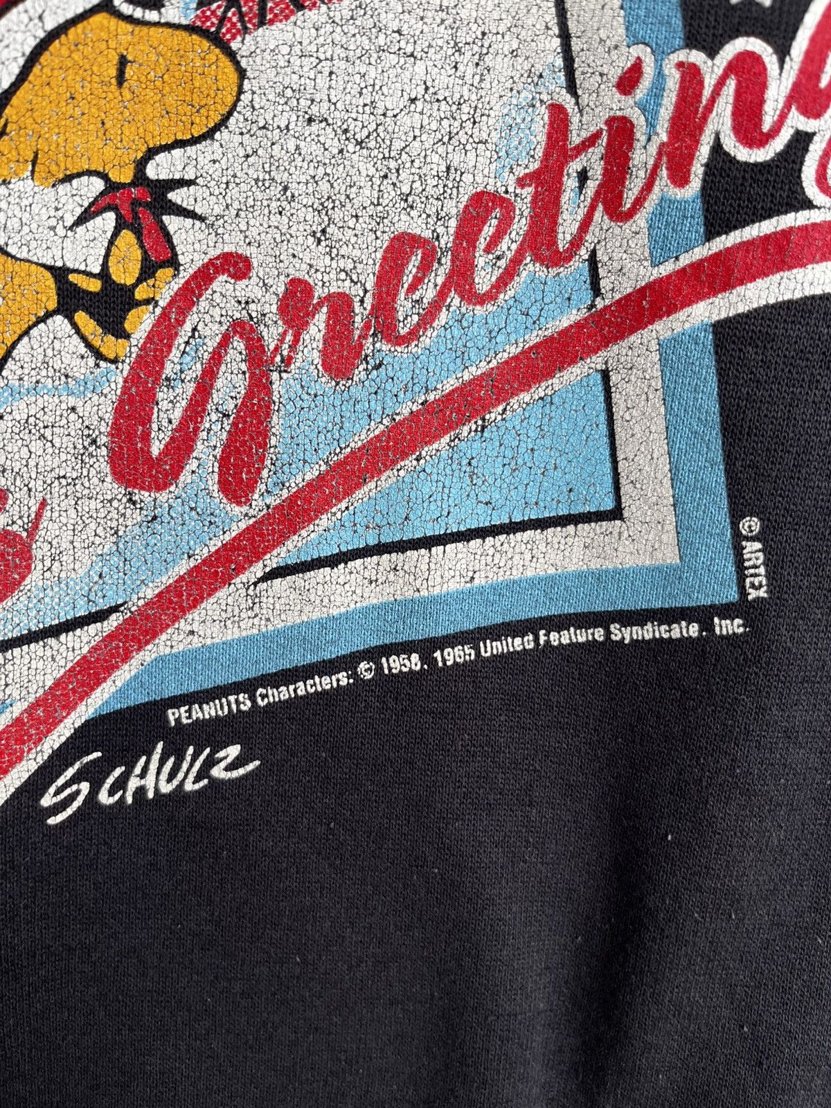 Peanuts Vintage 90s Peanuts Session Greetings Sweatshirt Size US M / EU 48-50 / 2 - 4 Thumbnail