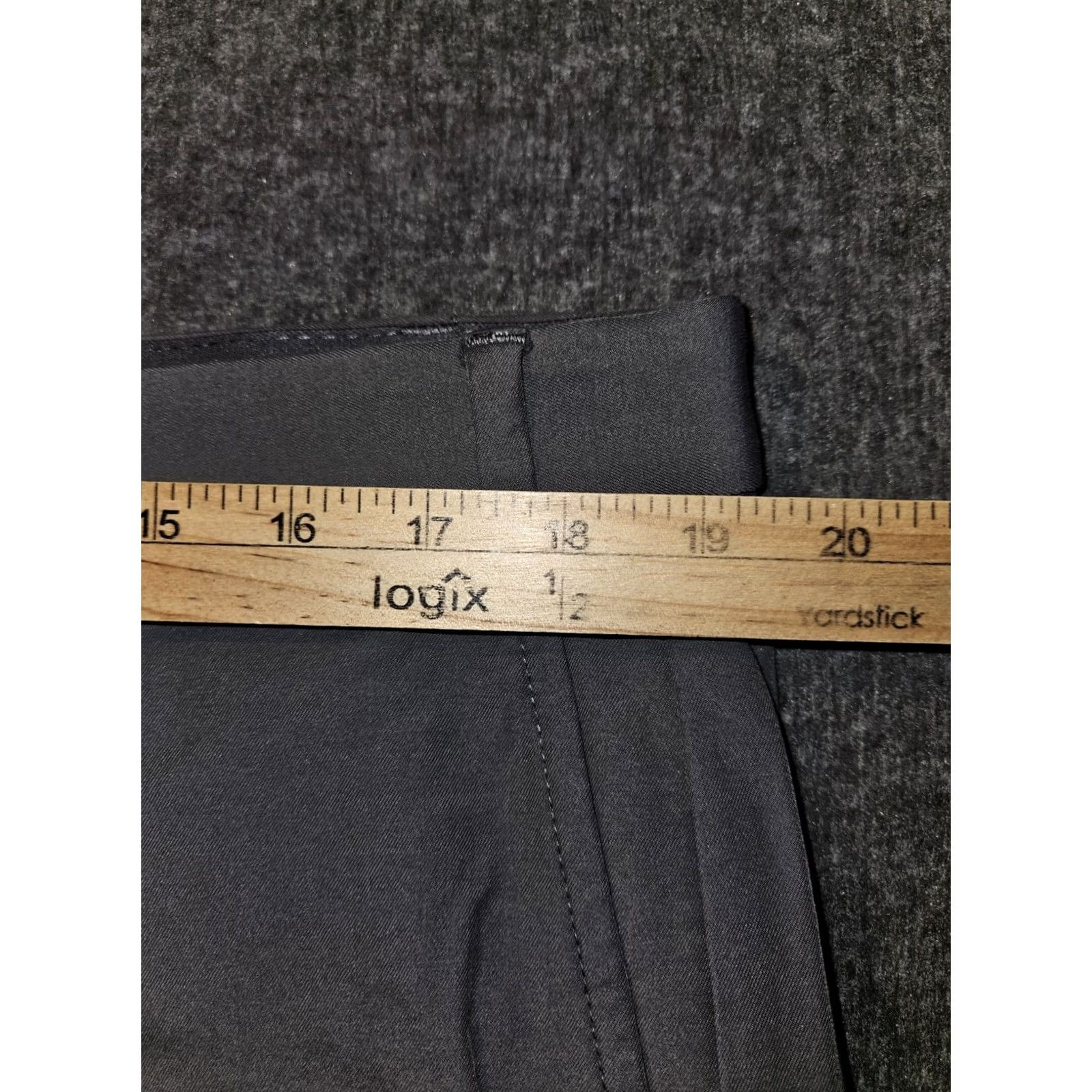Michael Kors Michael Kors Chino Performance Pants Men 38x30 Gray Workwear Slim Regular Straight 29 Inseam Pockets Stretch Easy Care Size US 38 / EU 54 - 3 Thumbnail