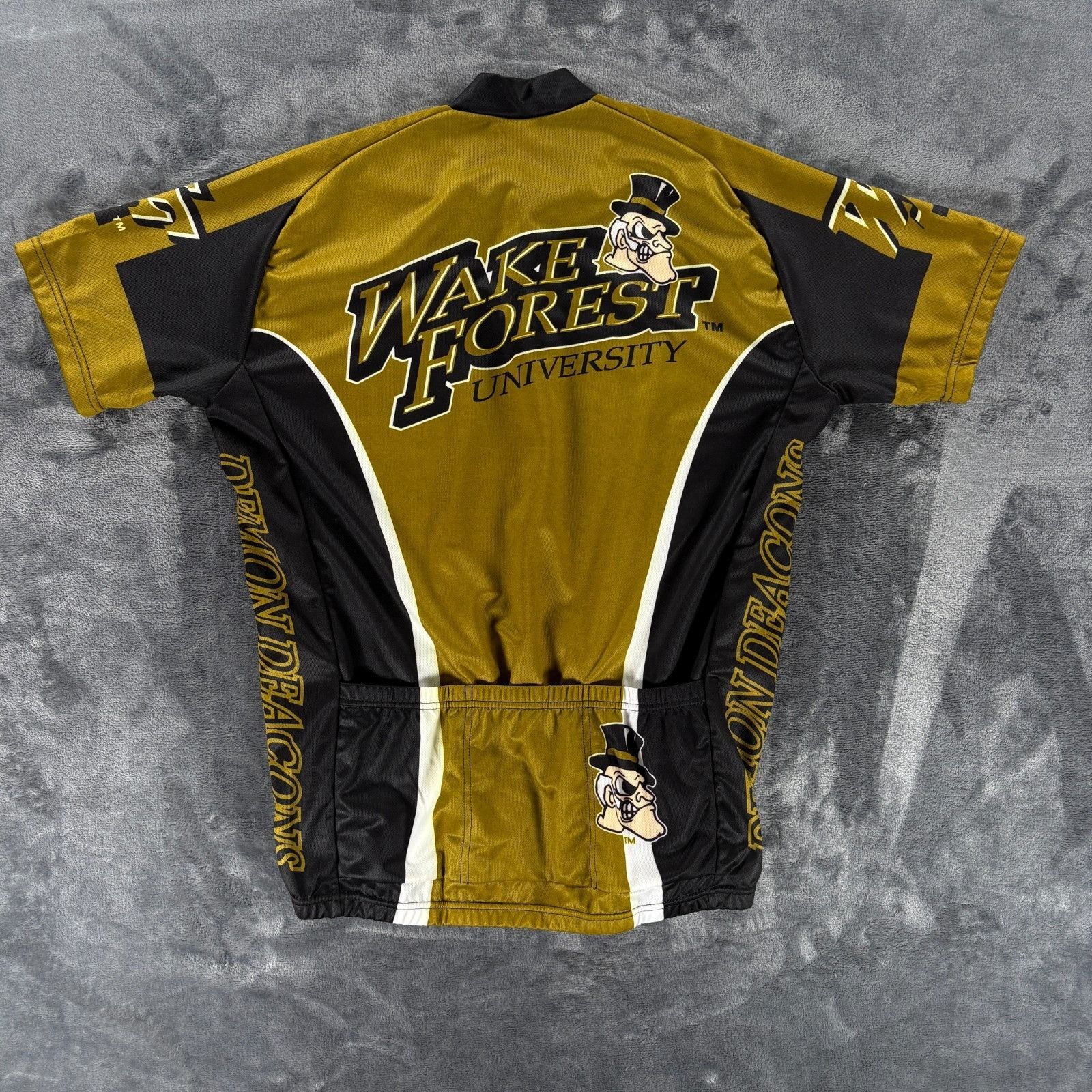 Other World Jerseys Cycling Jersey Men XL Wake Forest Demon Deacon Size US XL / EU 56 / 4 - 3 Thumbnail